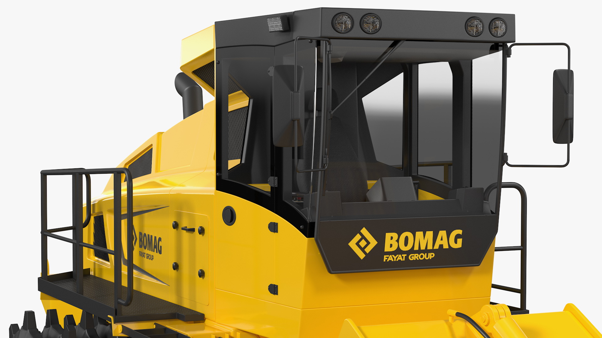 3D Bomag BC 473 RB5 Refuse Compactor model