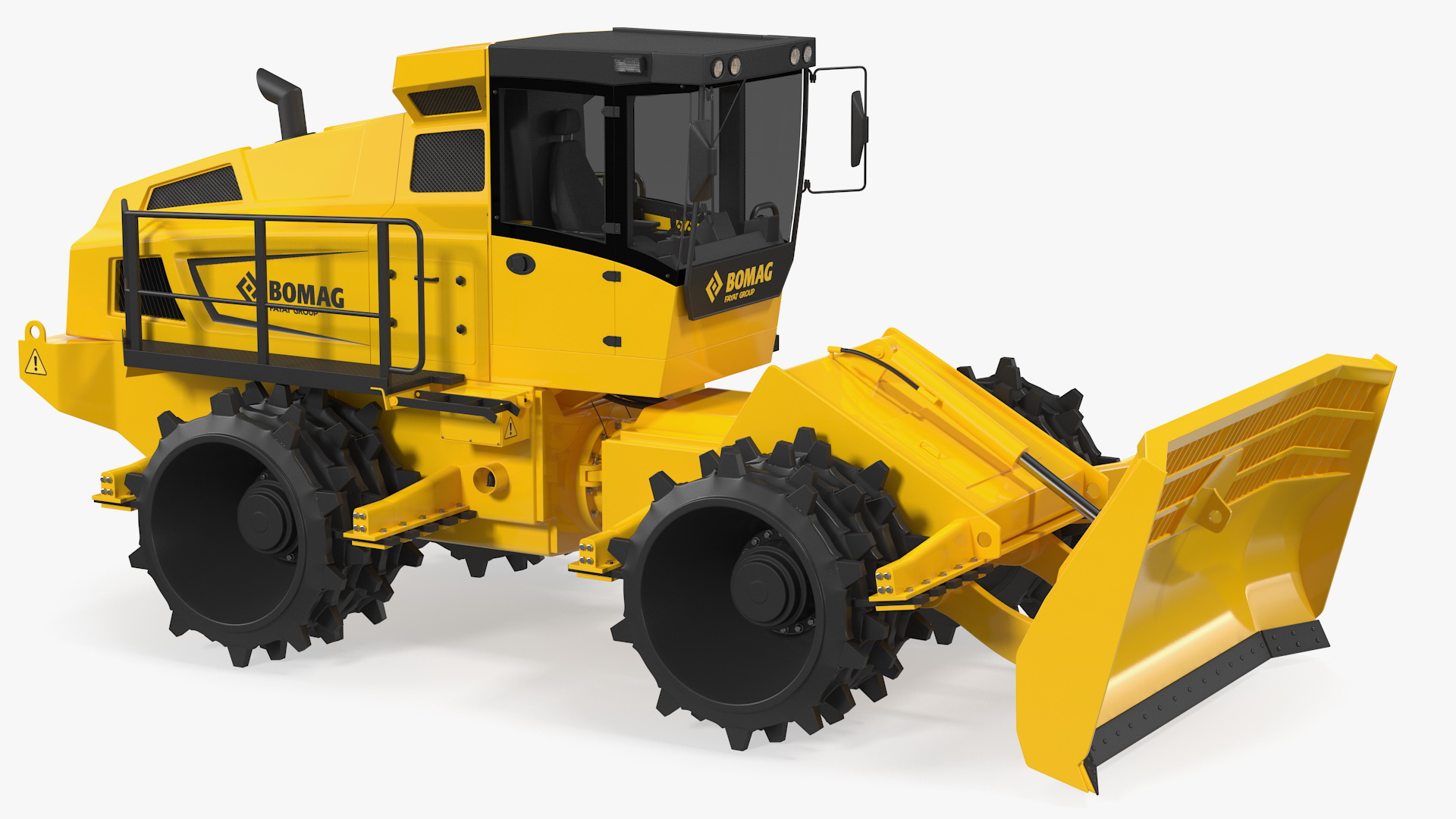 3D Bomag BC 473 RB5 Refuse Compactor model