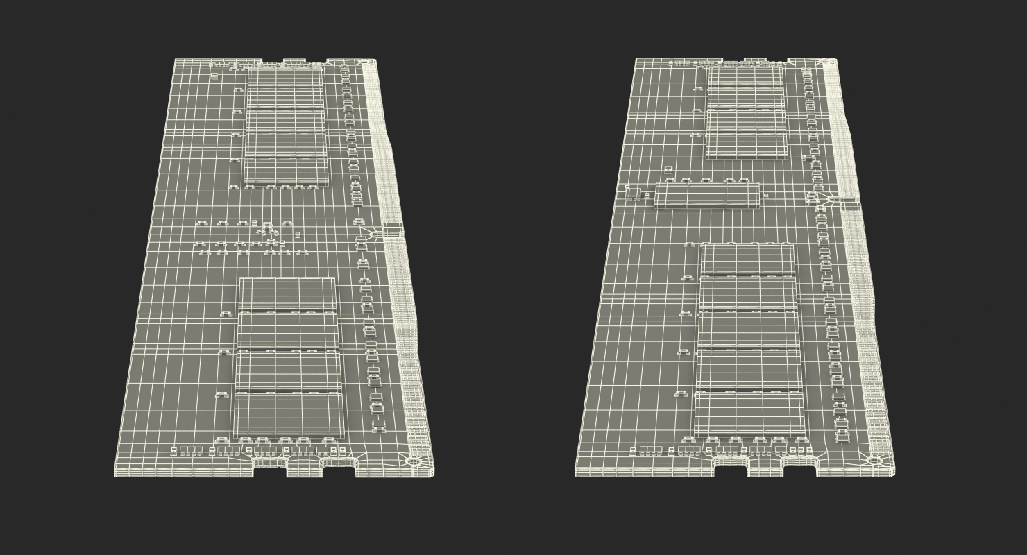 3D model Memory Bar