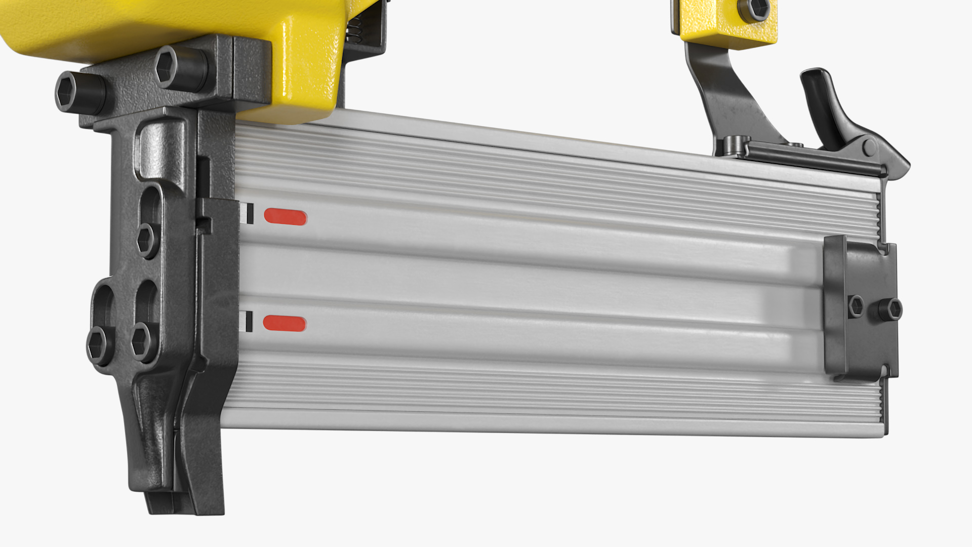 3D model Pneumatic Nail Gun Yellow