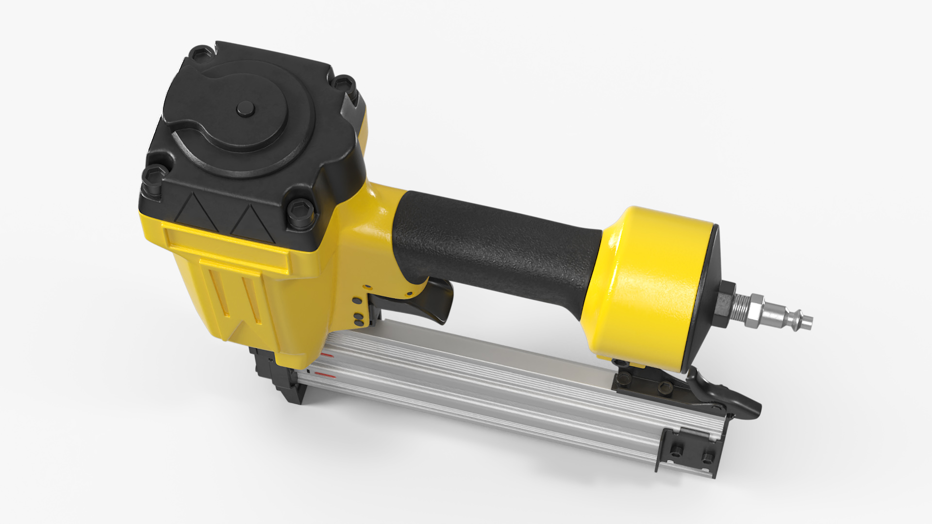 3D model Pneumatic Nail Gun Yellow