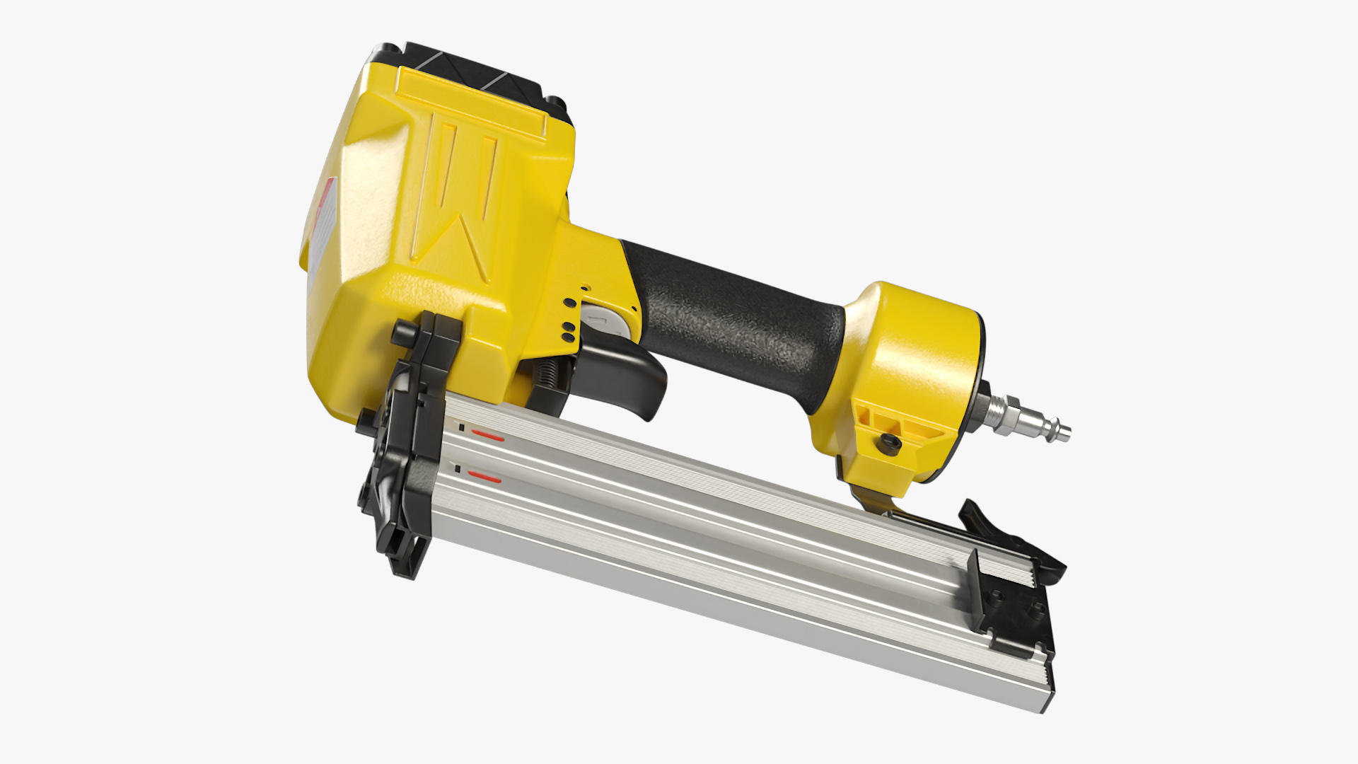 3D model Pneumatic Nail Gun Yellow