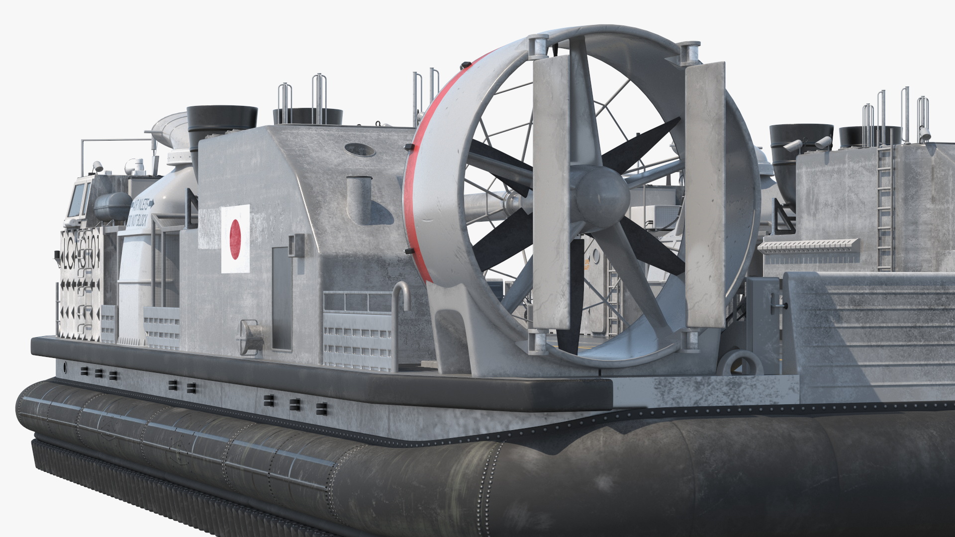 3D Japanese LCAC model