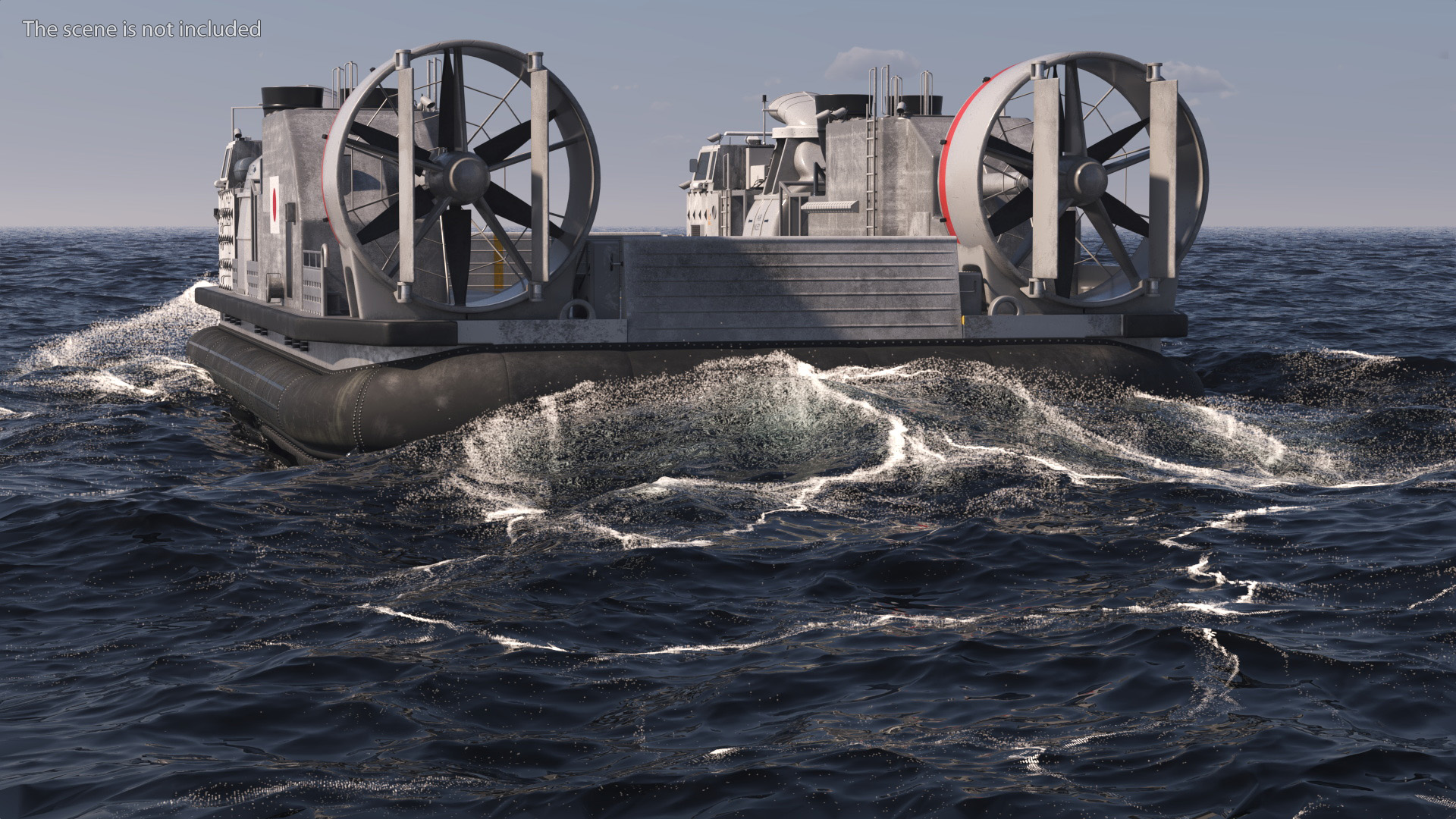 3D Japanese LCAC model