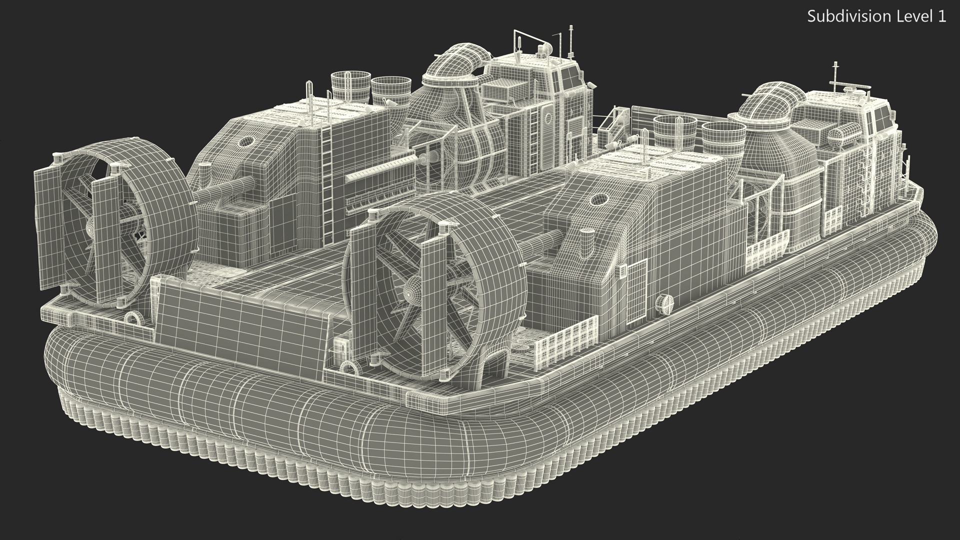 3D Japanese LCAC model