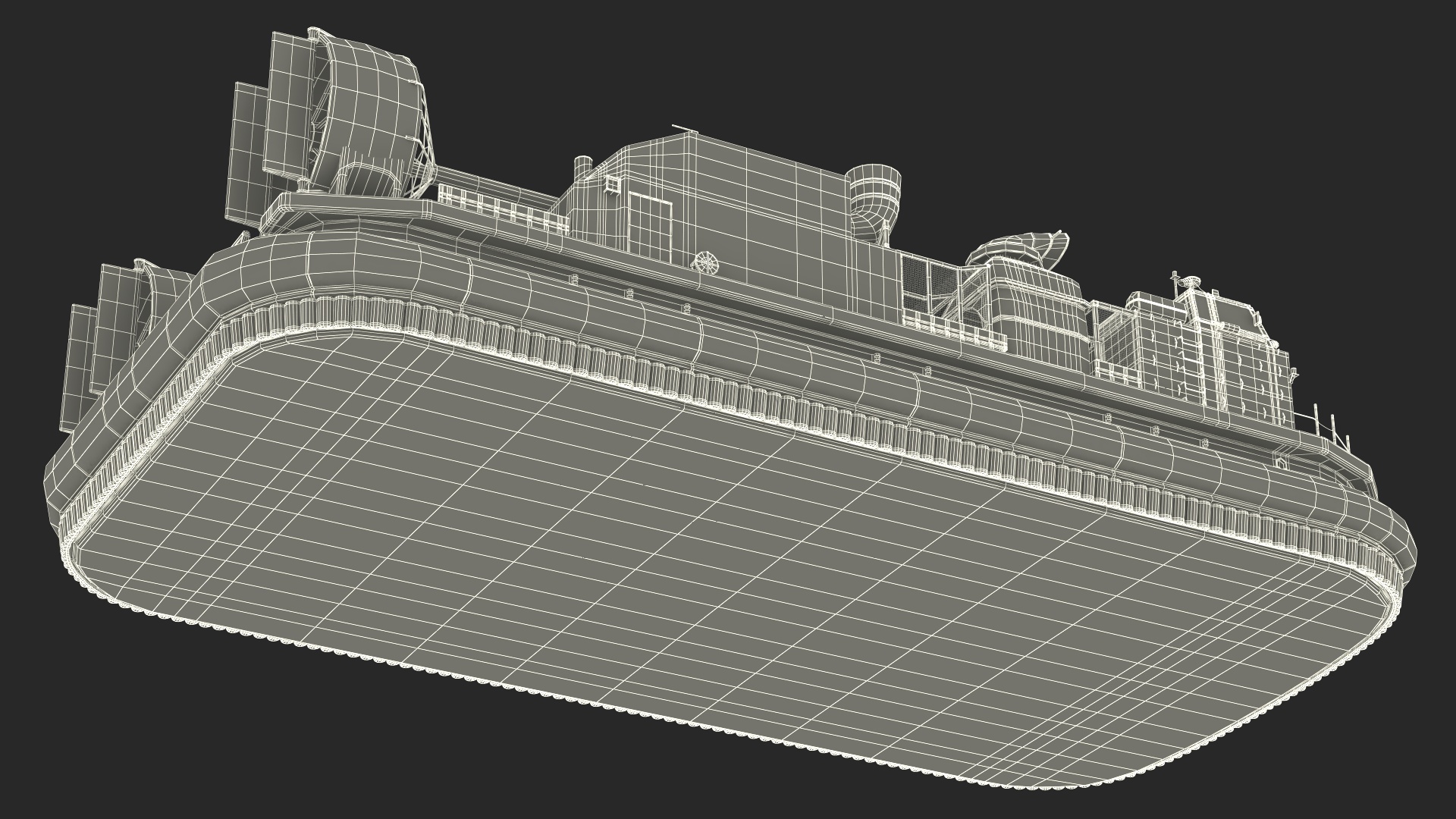 3D Japanese LCAC model