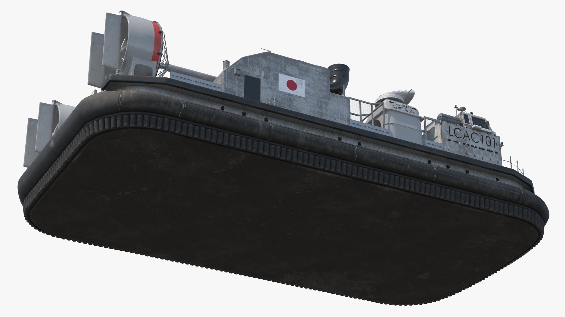 3D Japanese LCAC model