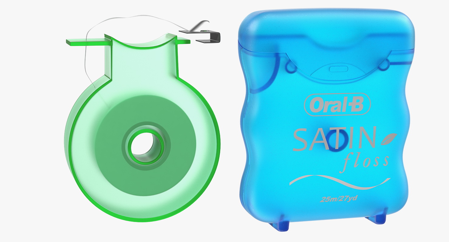 Oral B Dental Floss 3D model