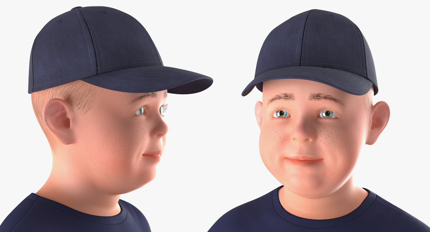 3D Realistic Teenage Boy