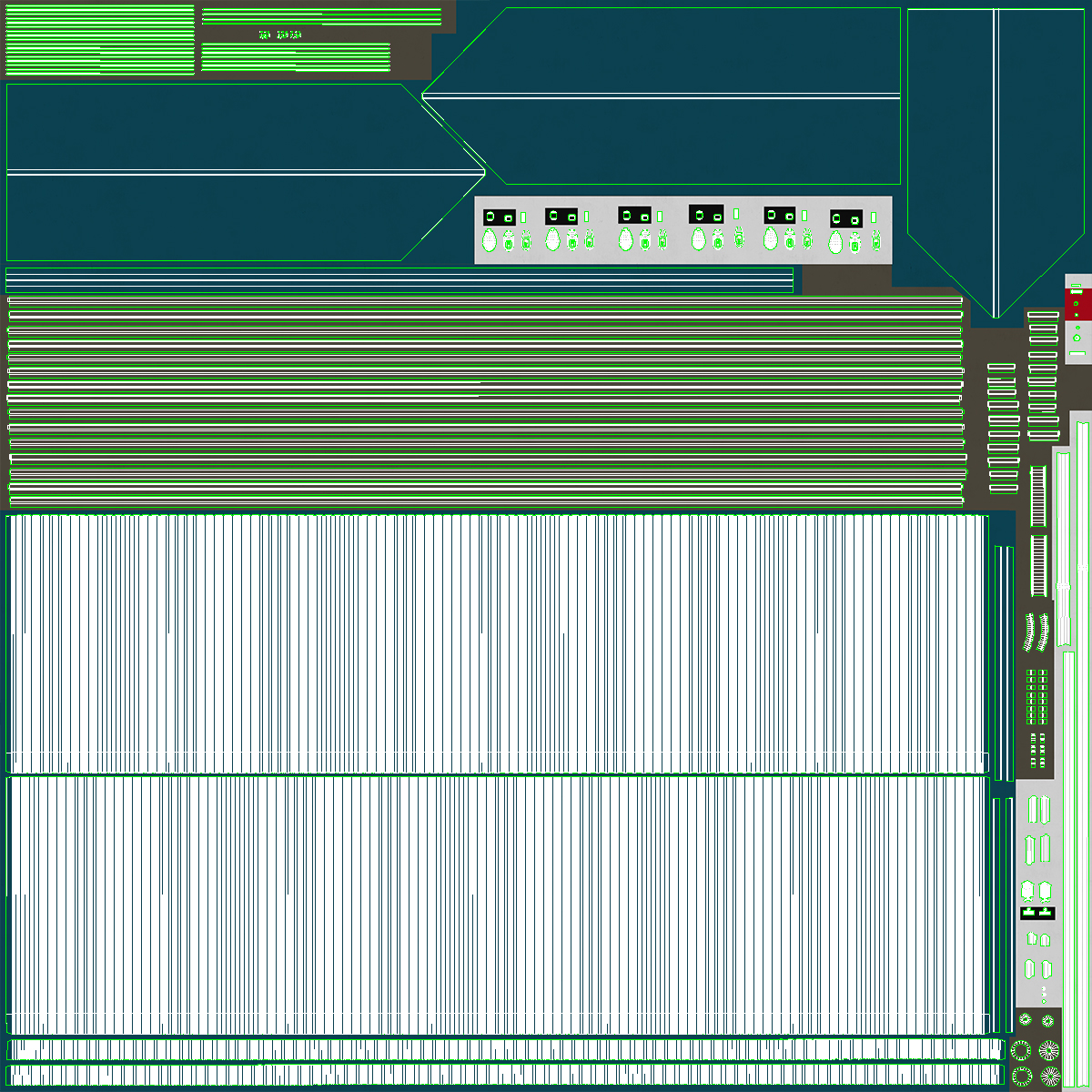 Aircraft Hangar Rigged 3D