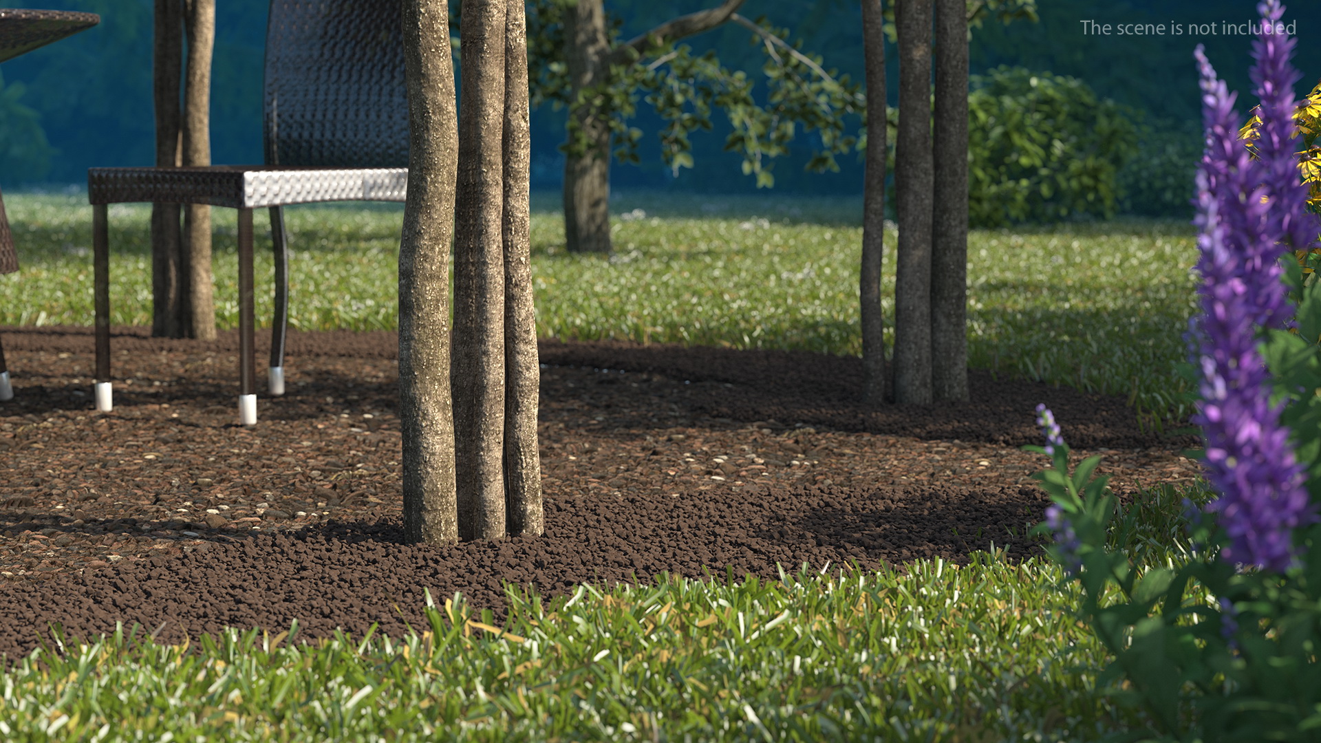 3D Garden Twig Gazebo model