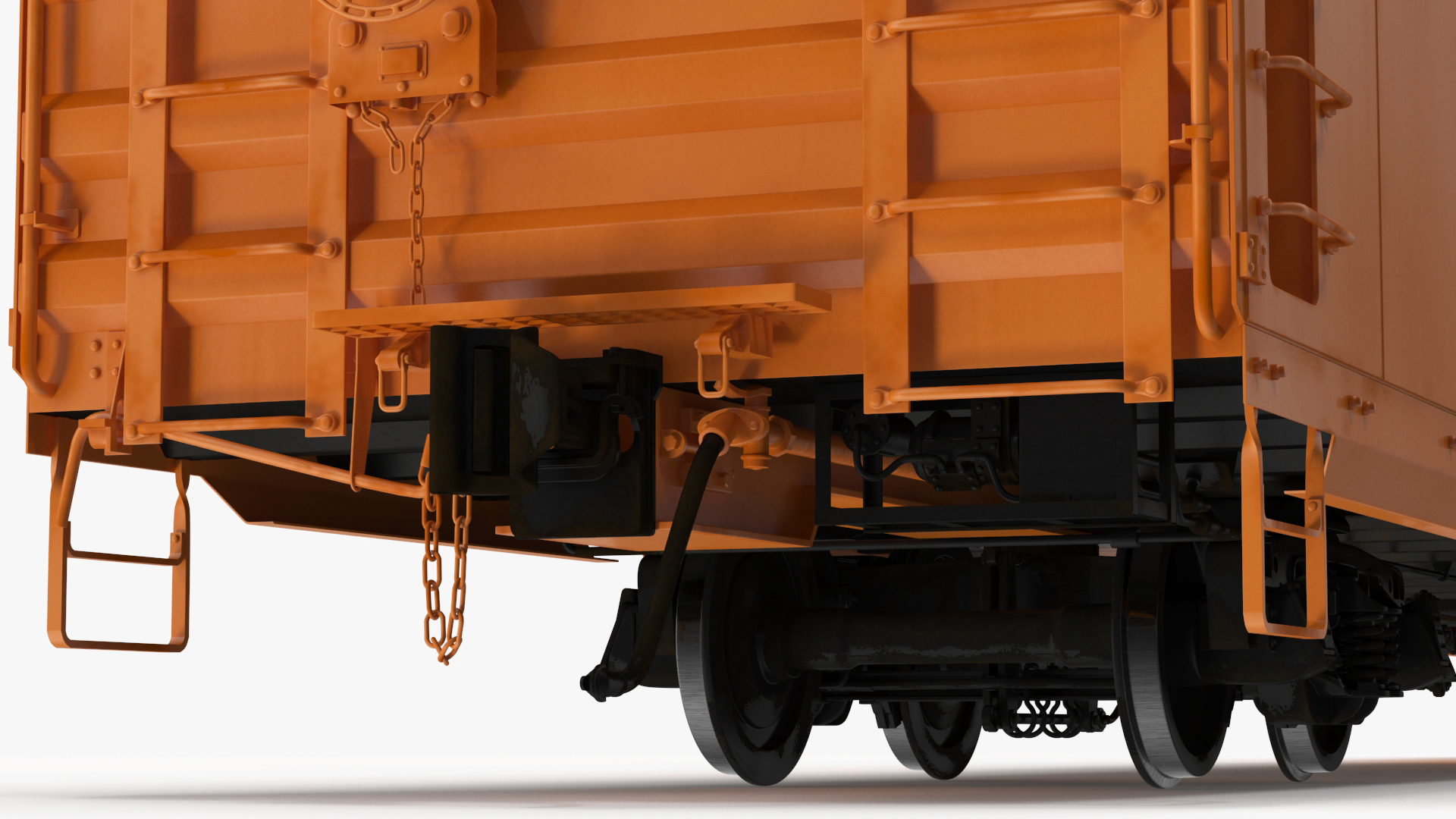 3D Refrigerated Rail Car