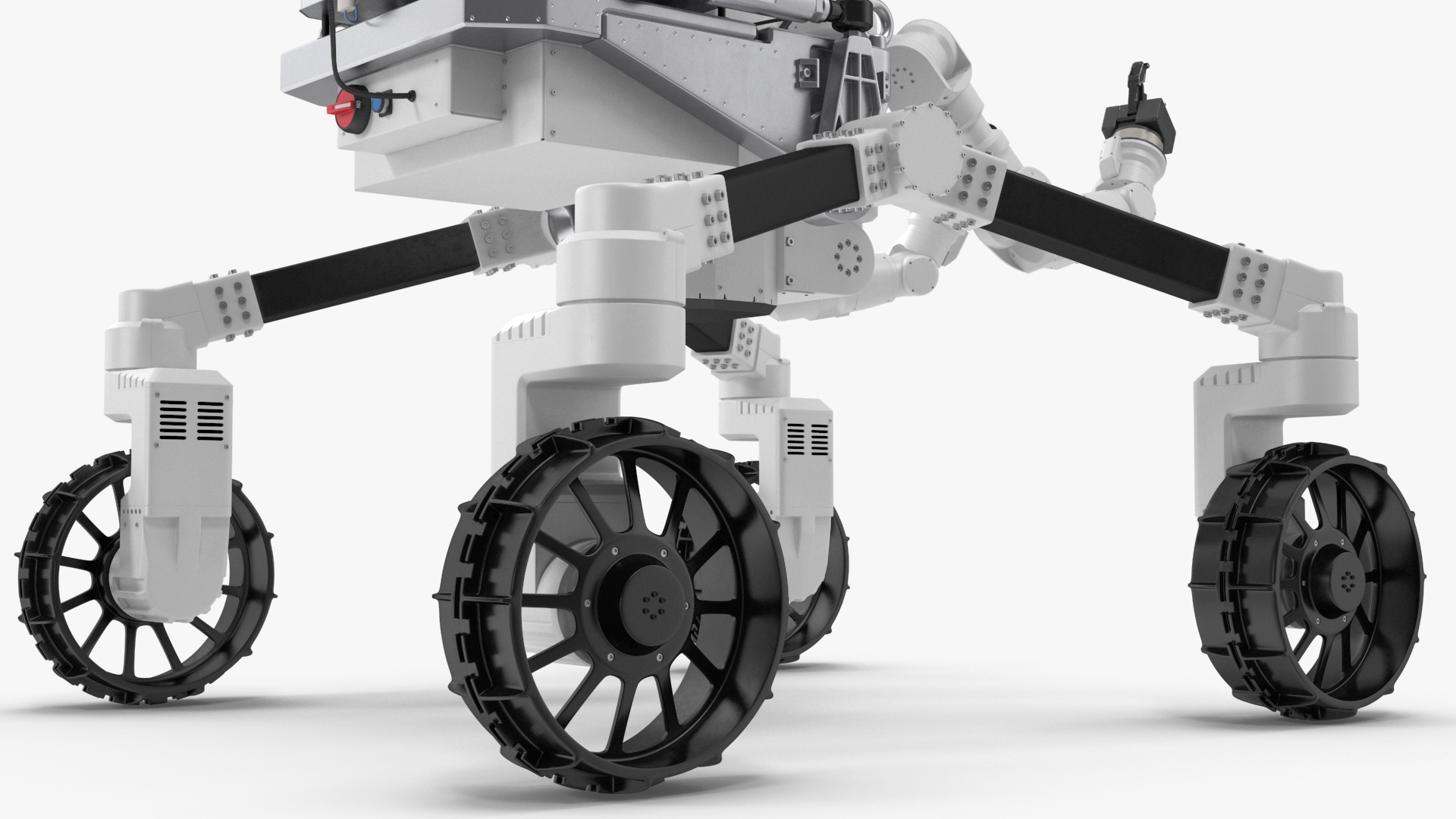 3D model GITAI R1 Lunar Robotic Rover Working Position