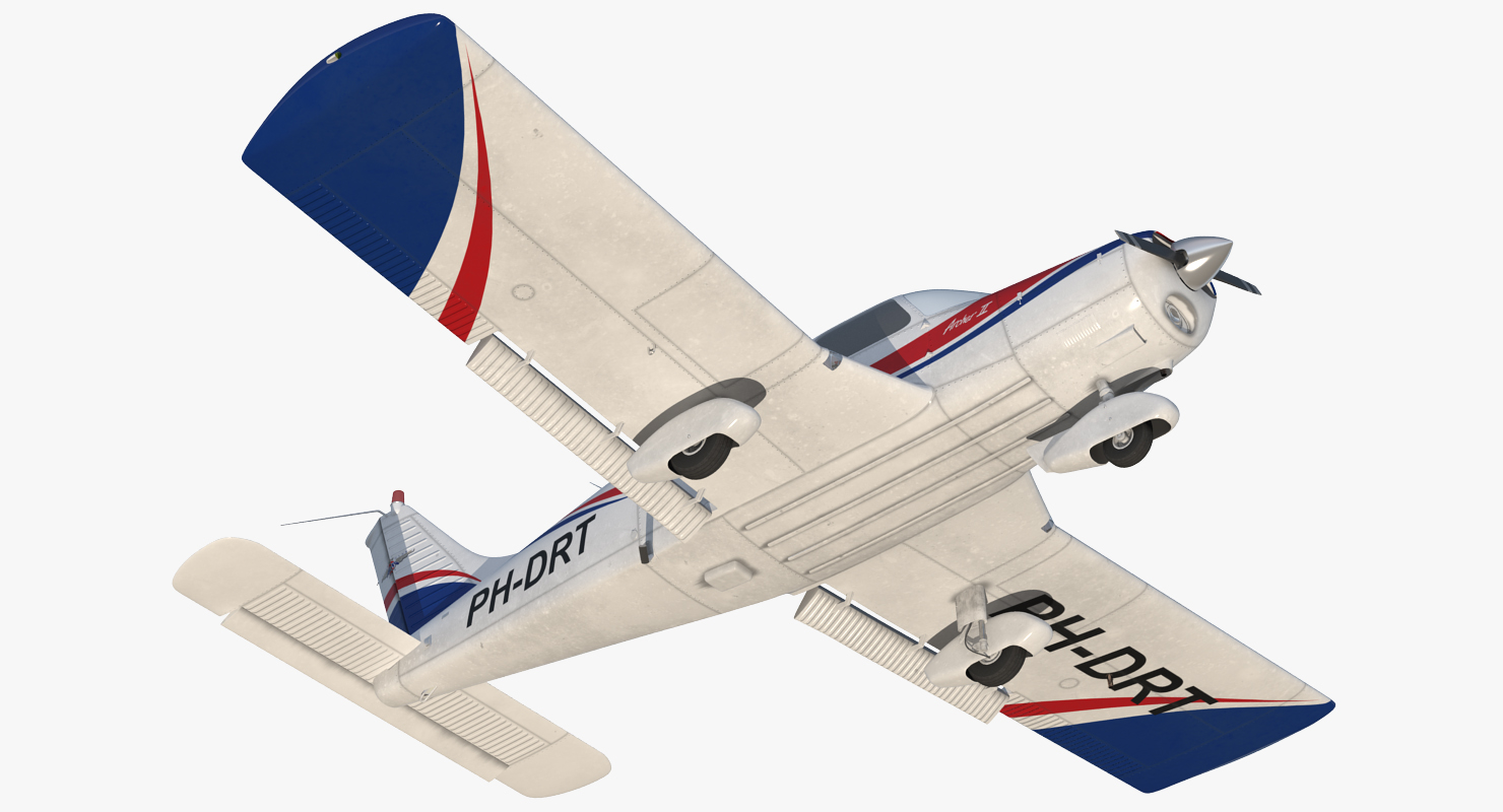 Light Aircraft Piper PA 28 161 Warrior III 3D