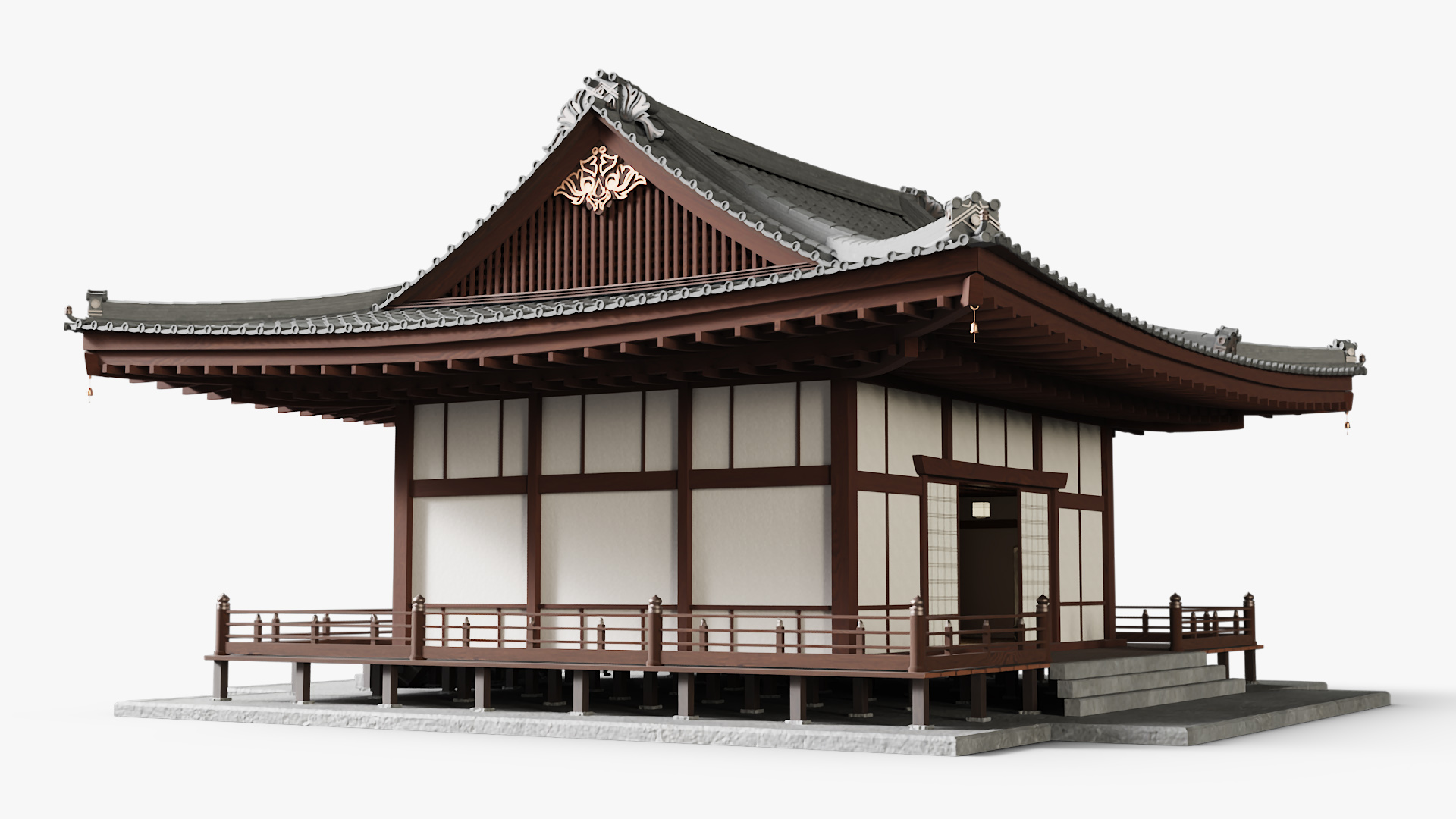 3D Japan Traditional House model