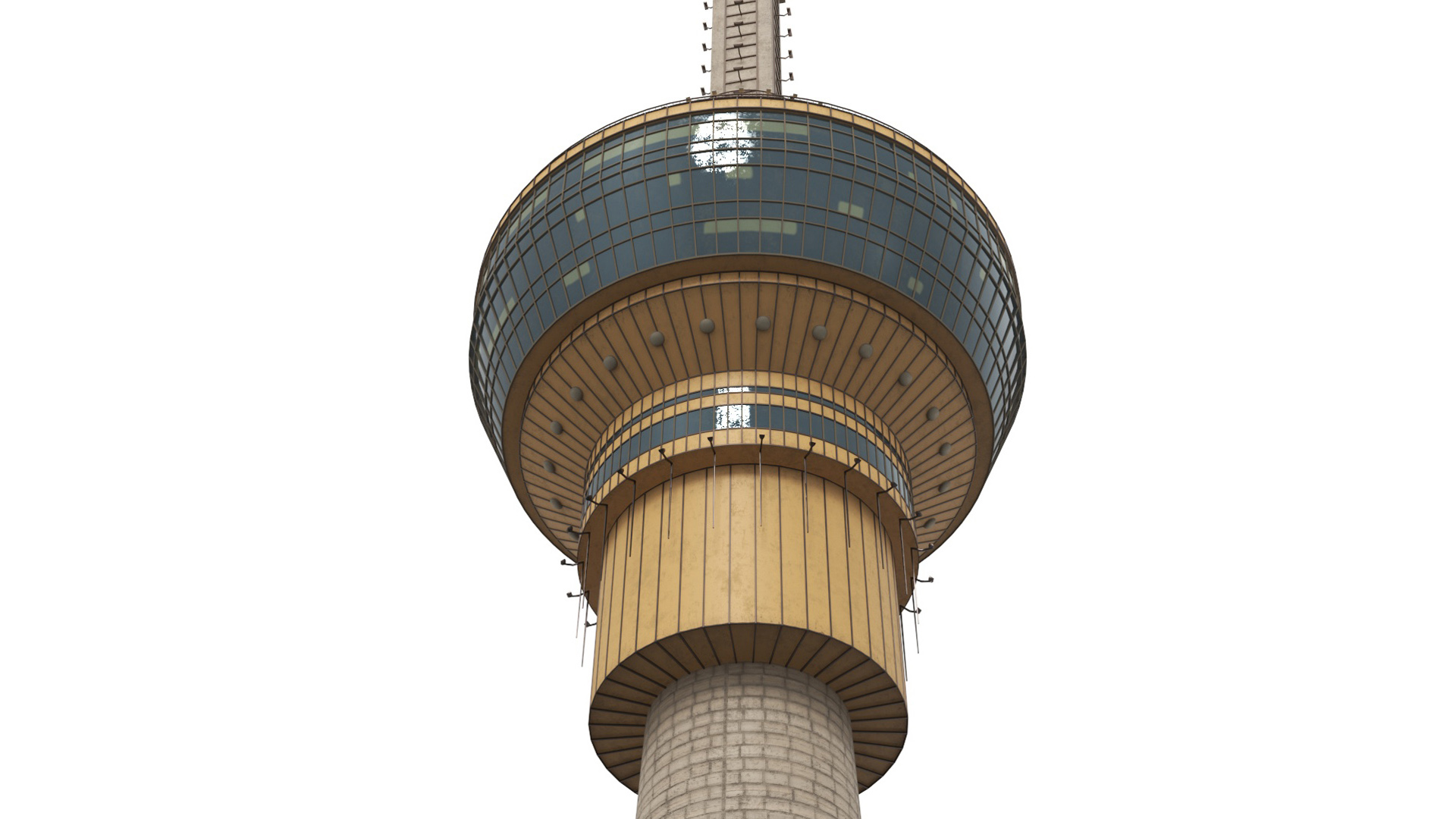 3D model Central Radio TV Tower Beijing