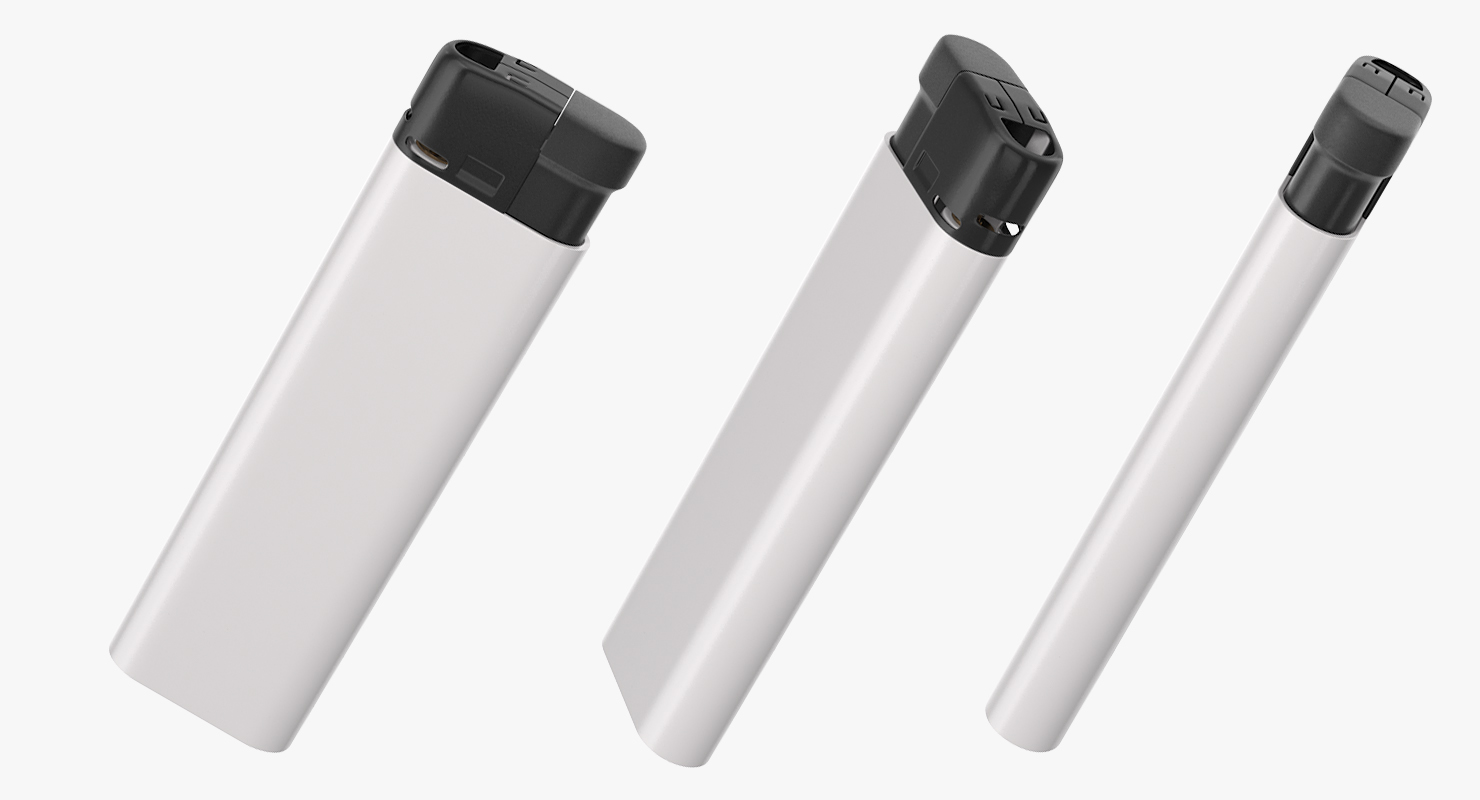 3D White Lighter Generic