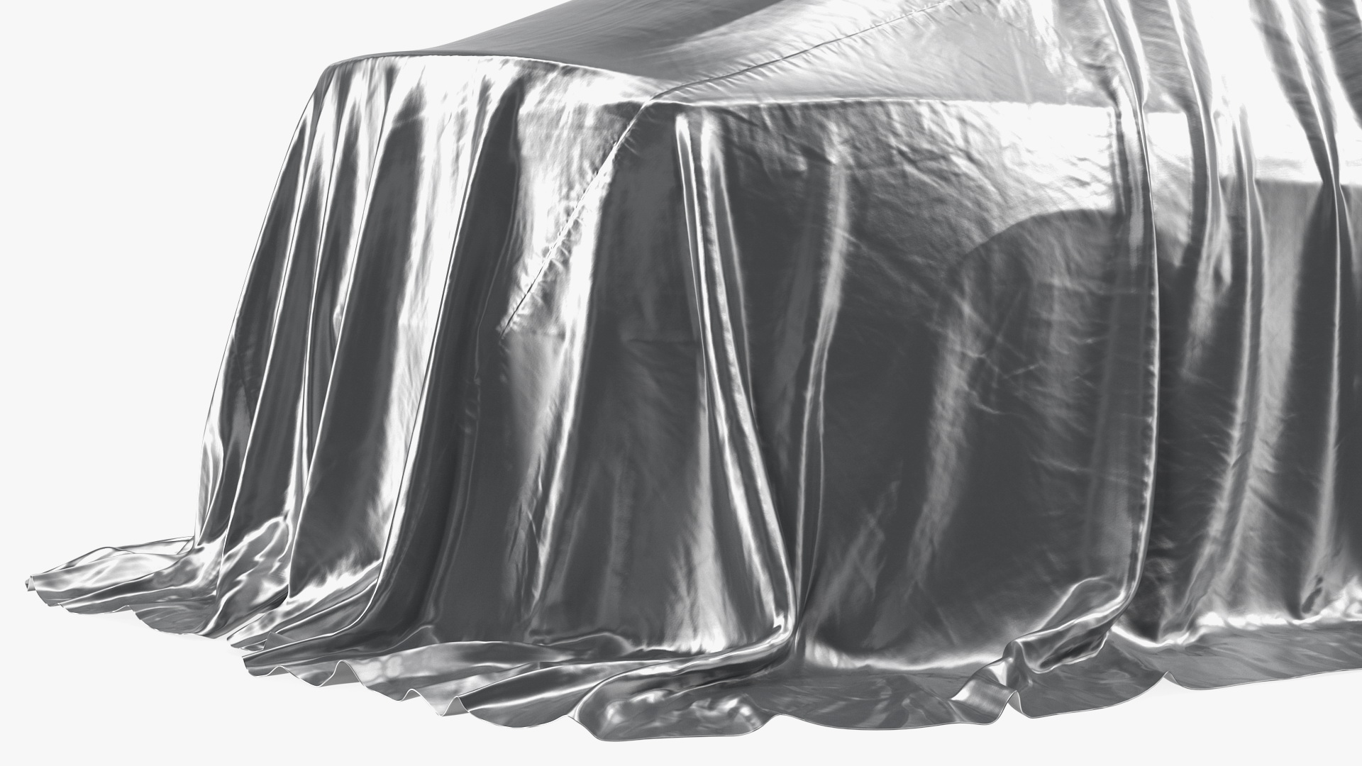 3D model Nylon Car Cover Material Protection