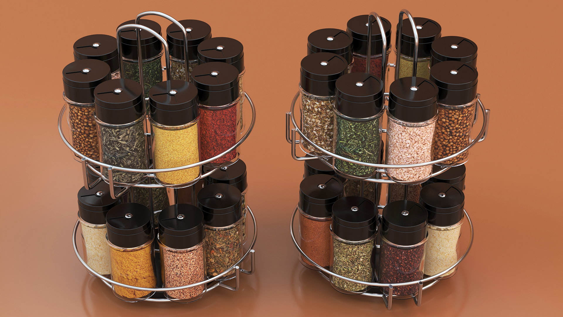 3D Spice Rack Organizer Round