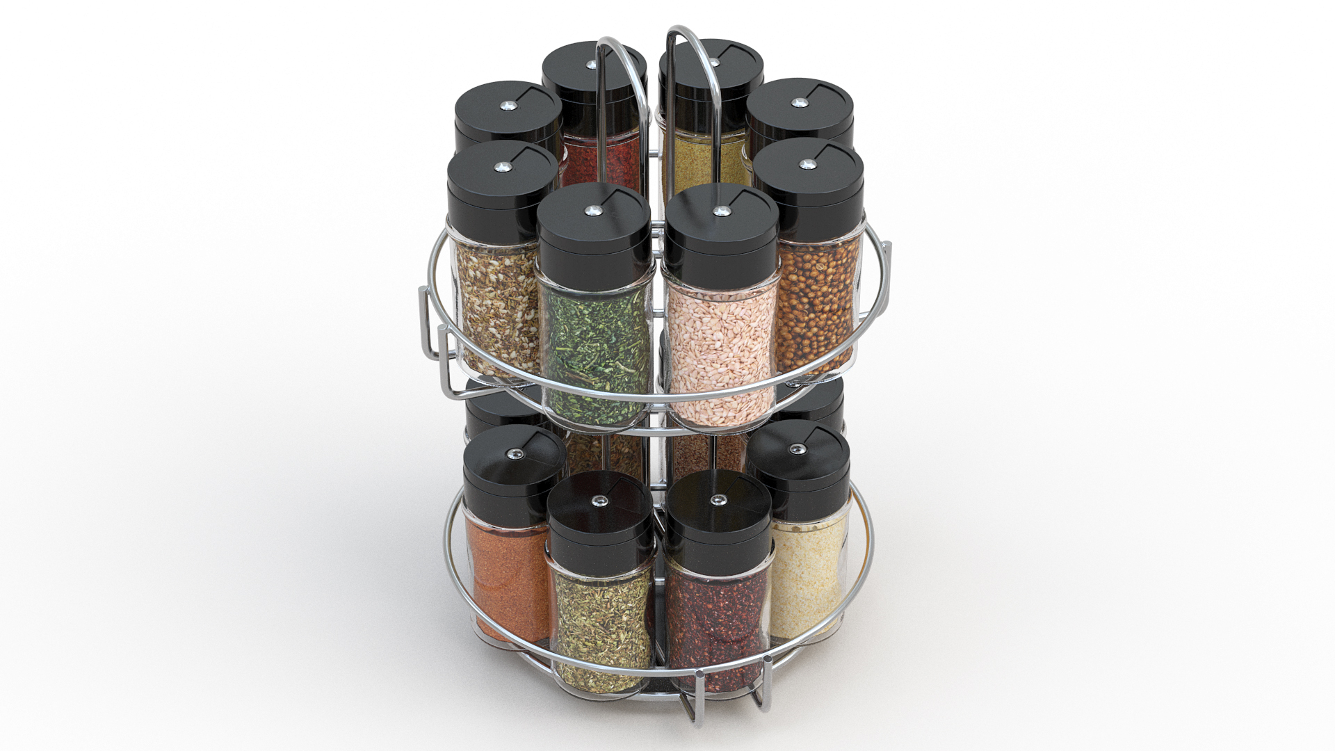 3D Spice Rack Organizer Round