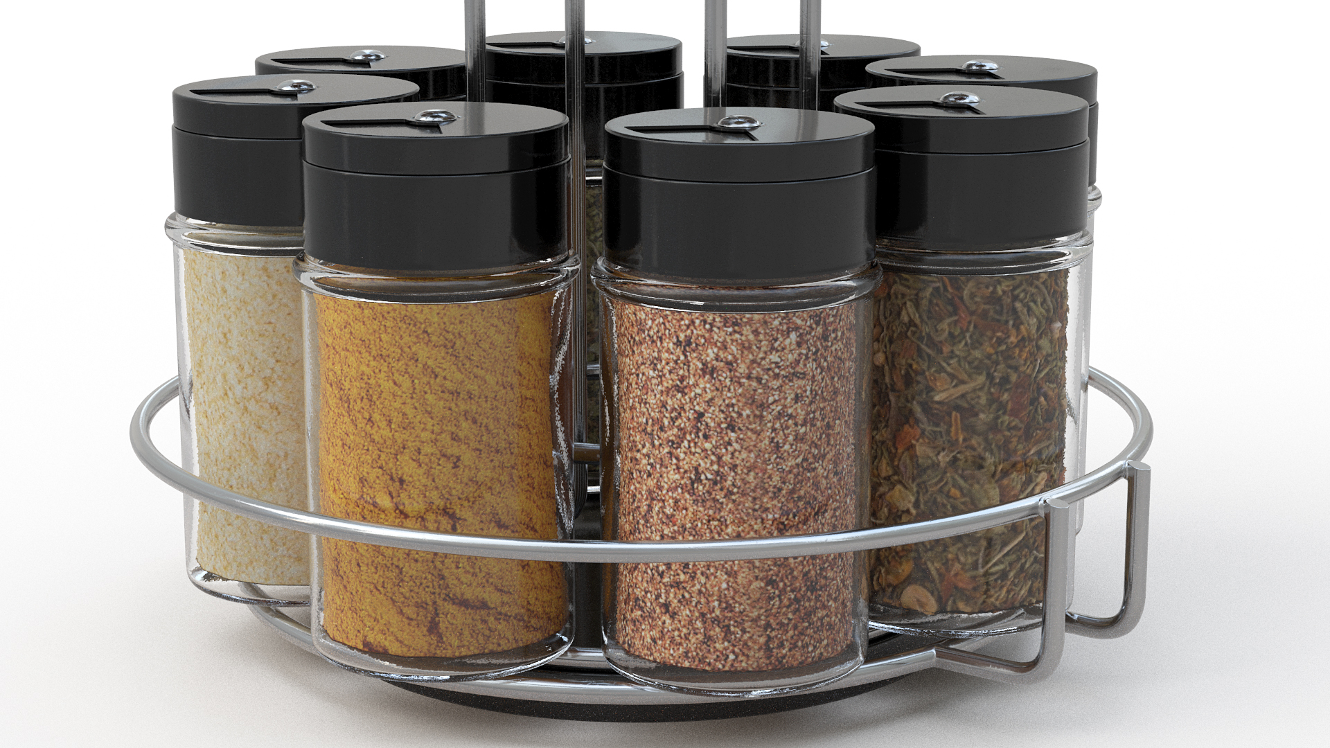 3D Spice Rack Organizer Round