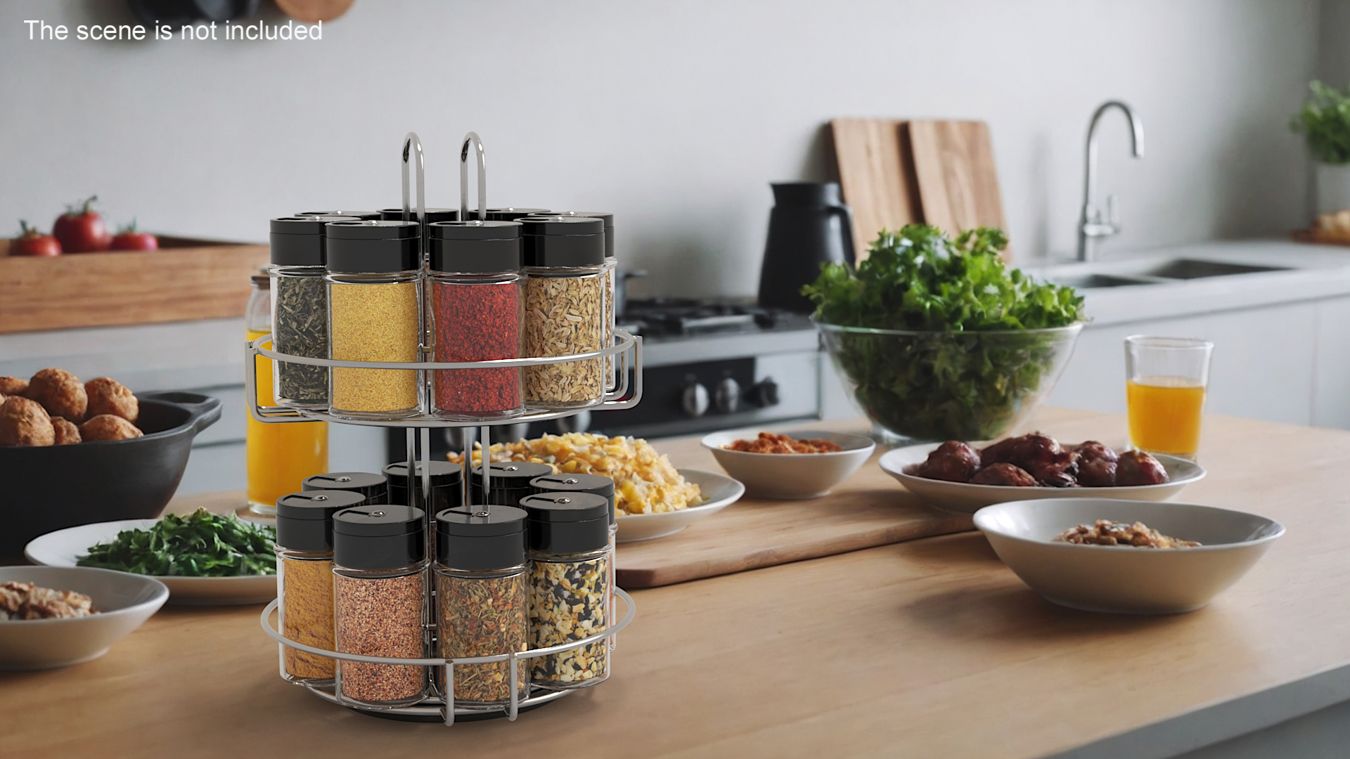 3D Spice Rack Organizer Round