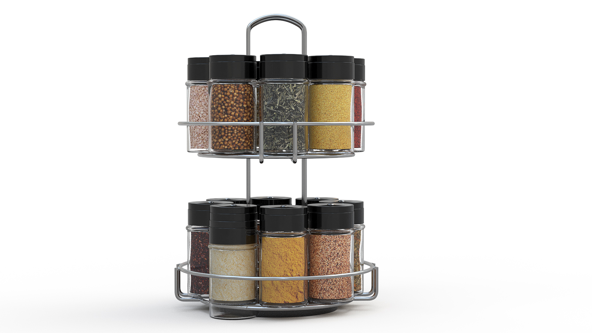 3D Spice Rack Organizer Round