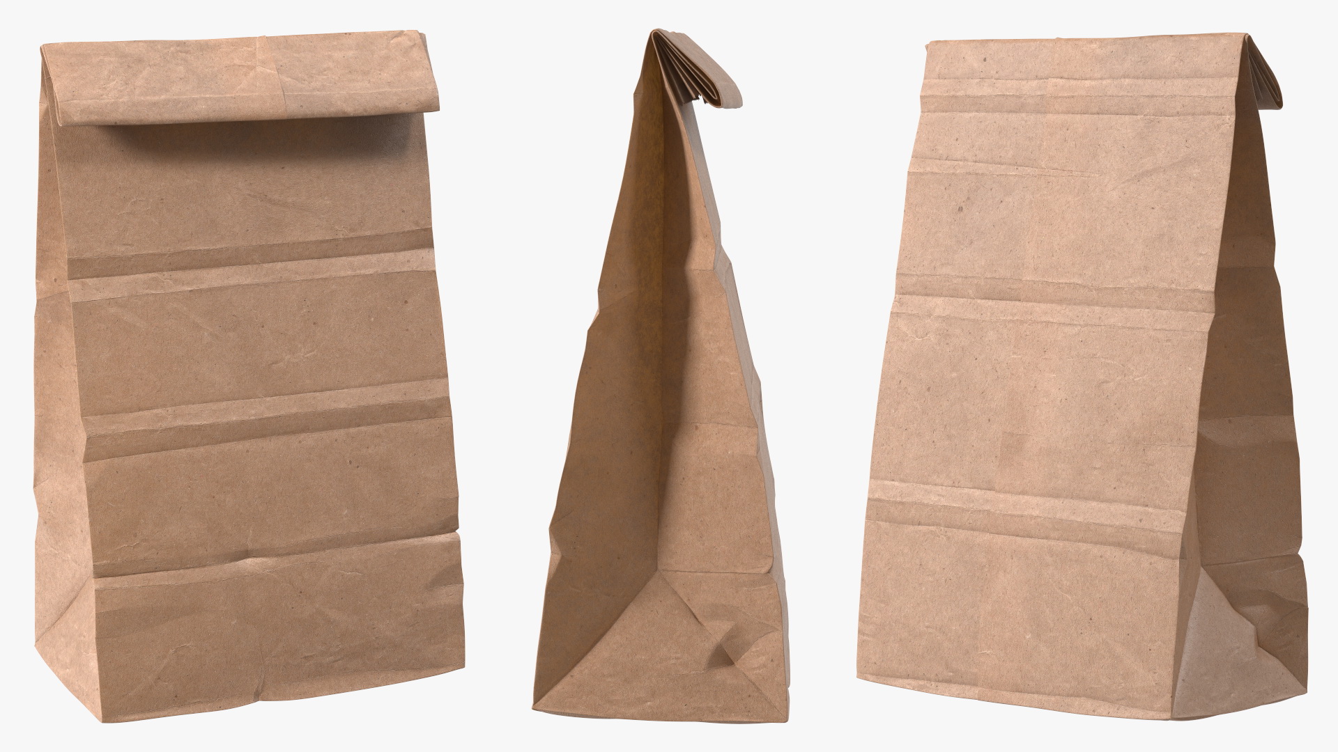 3D model Paper Lunch Bag