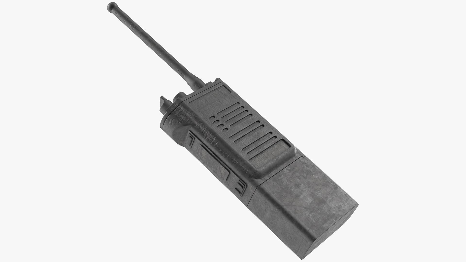 Miner Portable Walkie Talkie Dirty 3D model