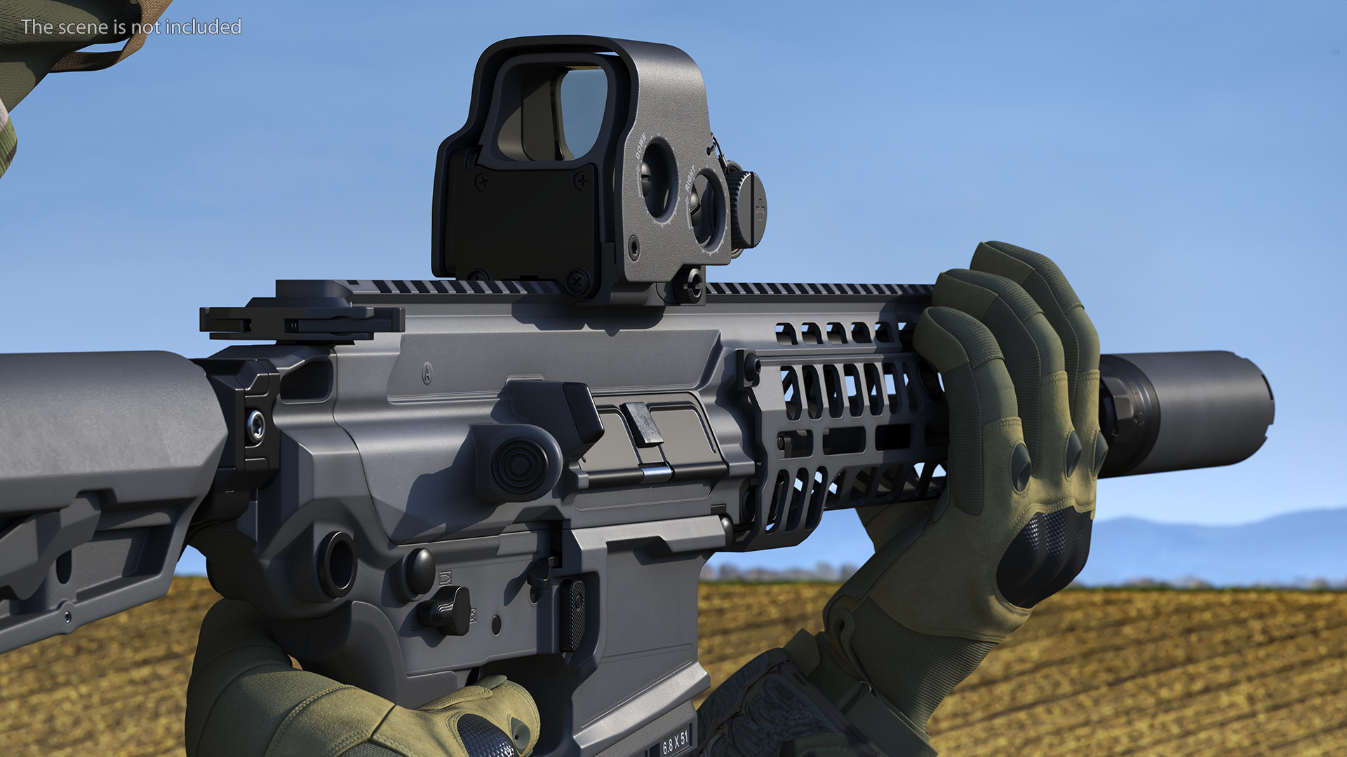 3D model Holographic Weapon Sights