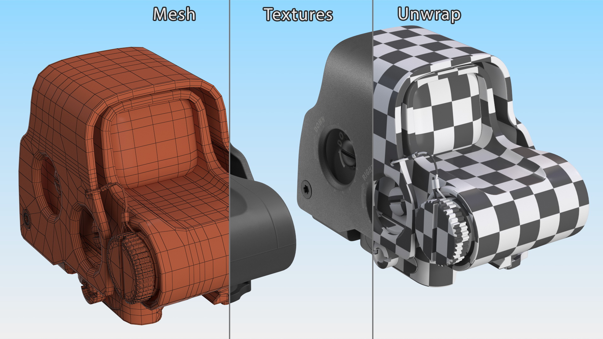 3D model Holographic Weapon Sights