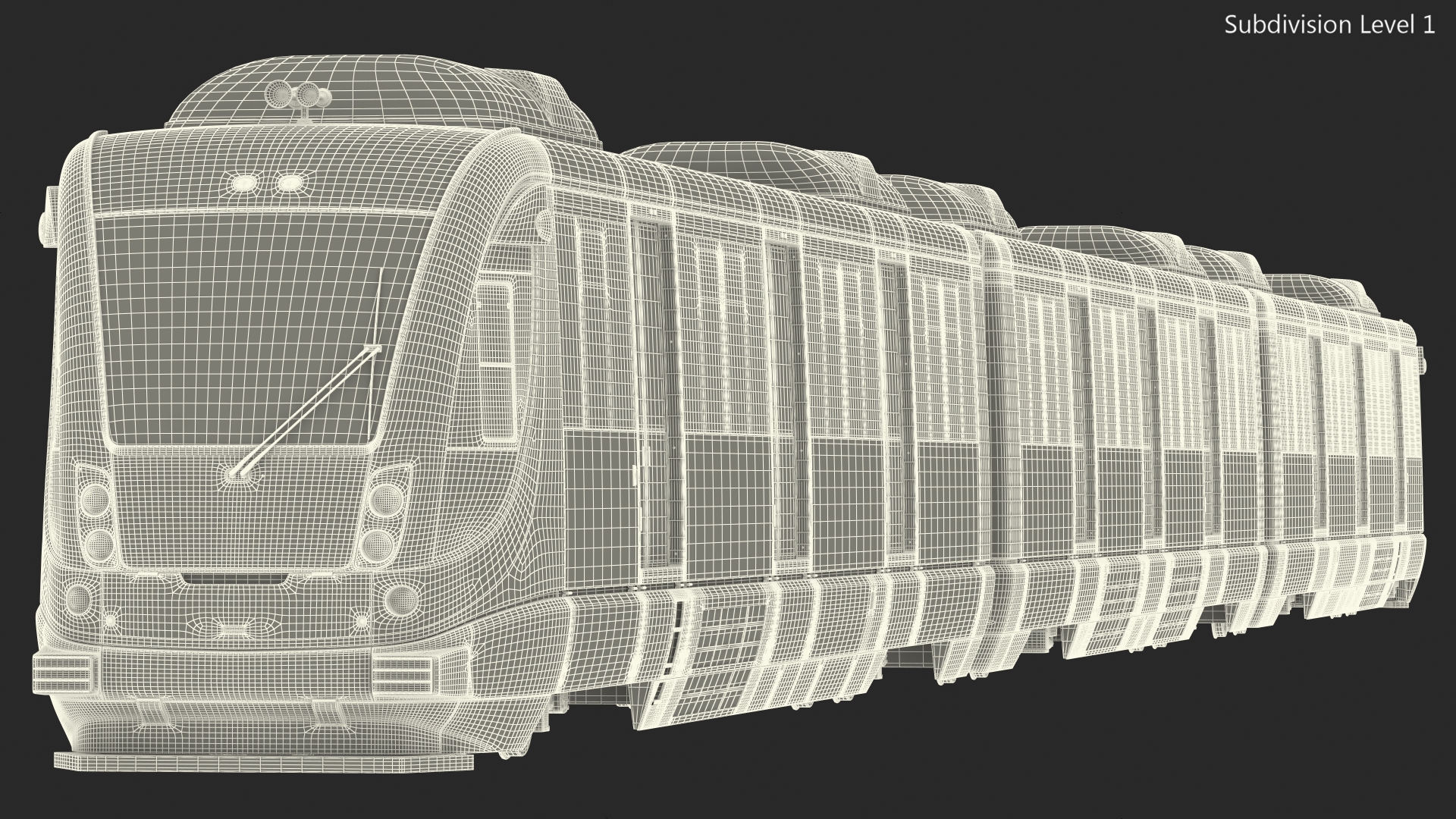 VLT Train 3D model