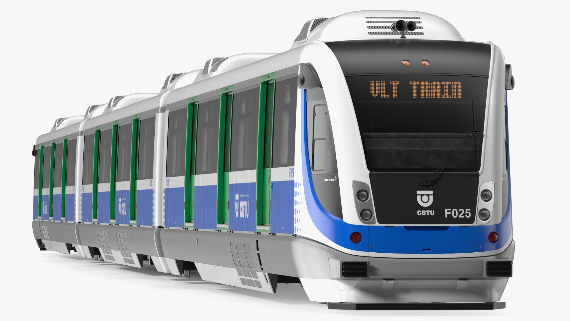 VLT Train 3D model