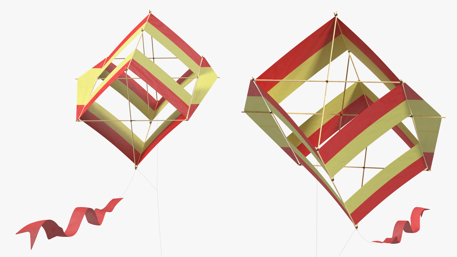 3D model Box Kite