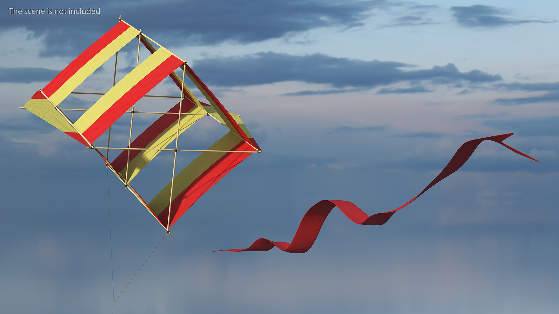 3D model Box Kite