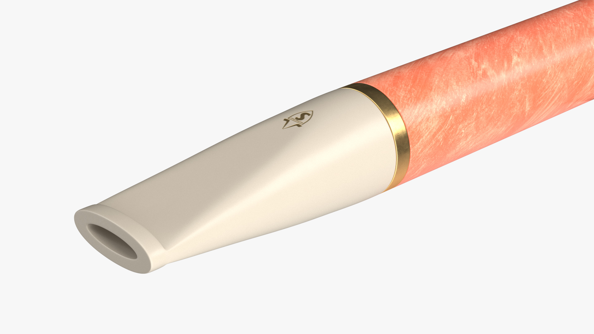 3D Short Cigarette Holder Light model