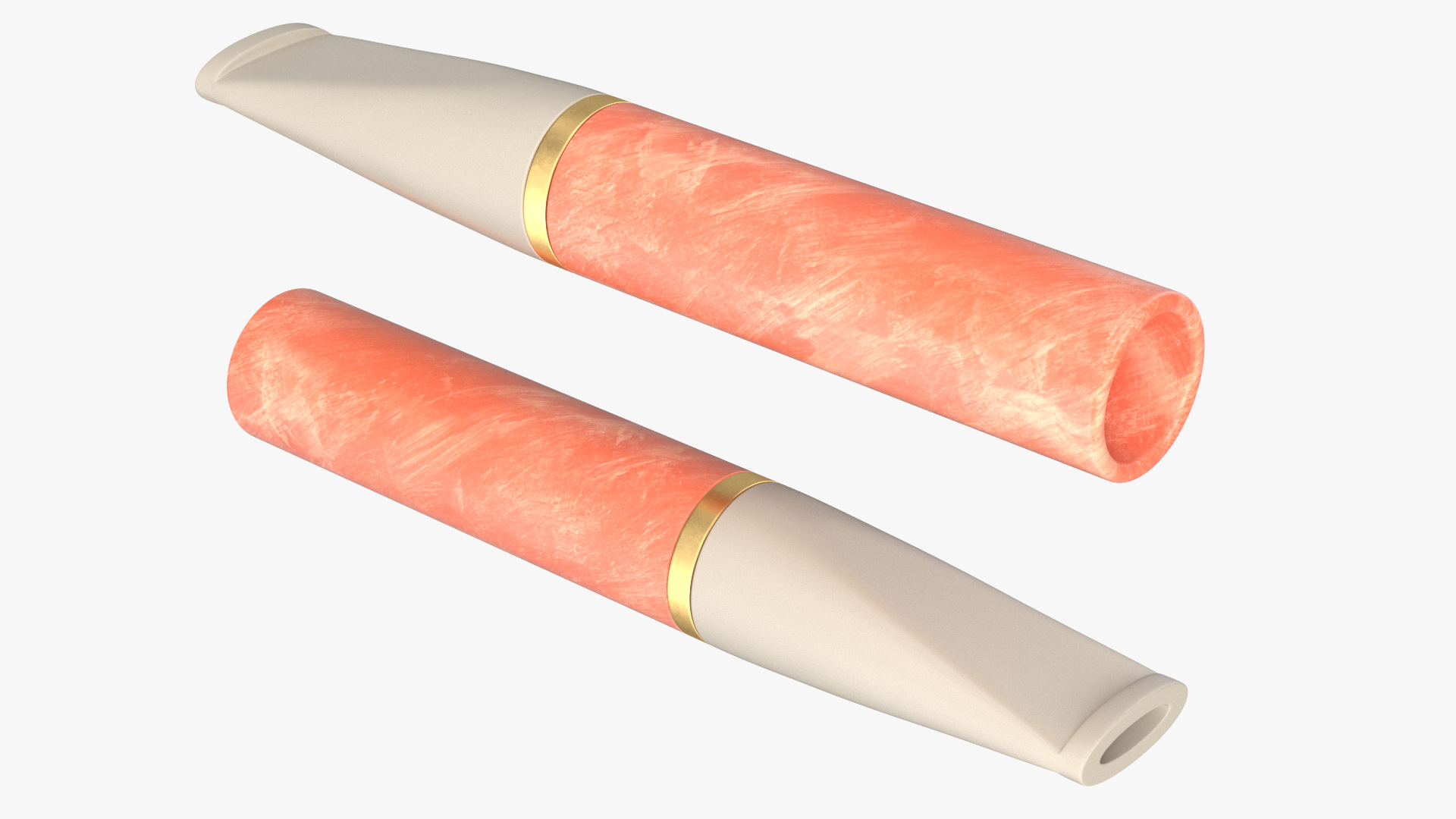 3D Short Cigarette Holder Light model