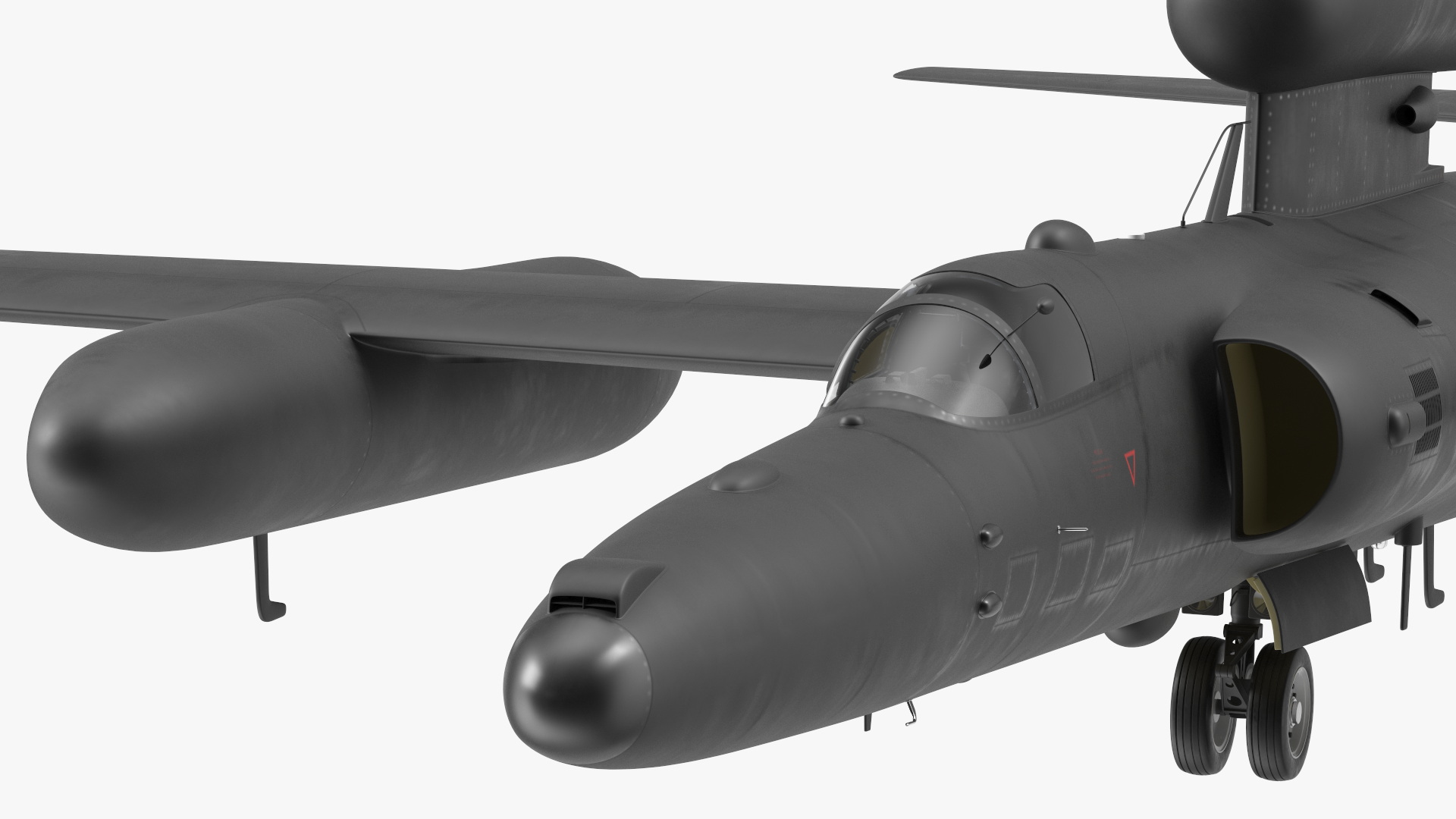 3D model Lockheed U_2 Dragon Lady Aircraft Rigged