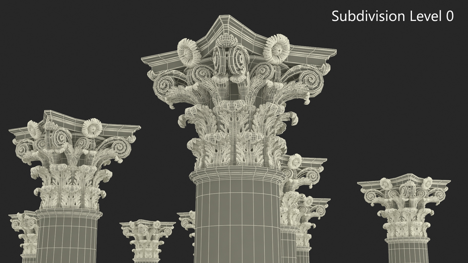 National Capitol Columns 3D model