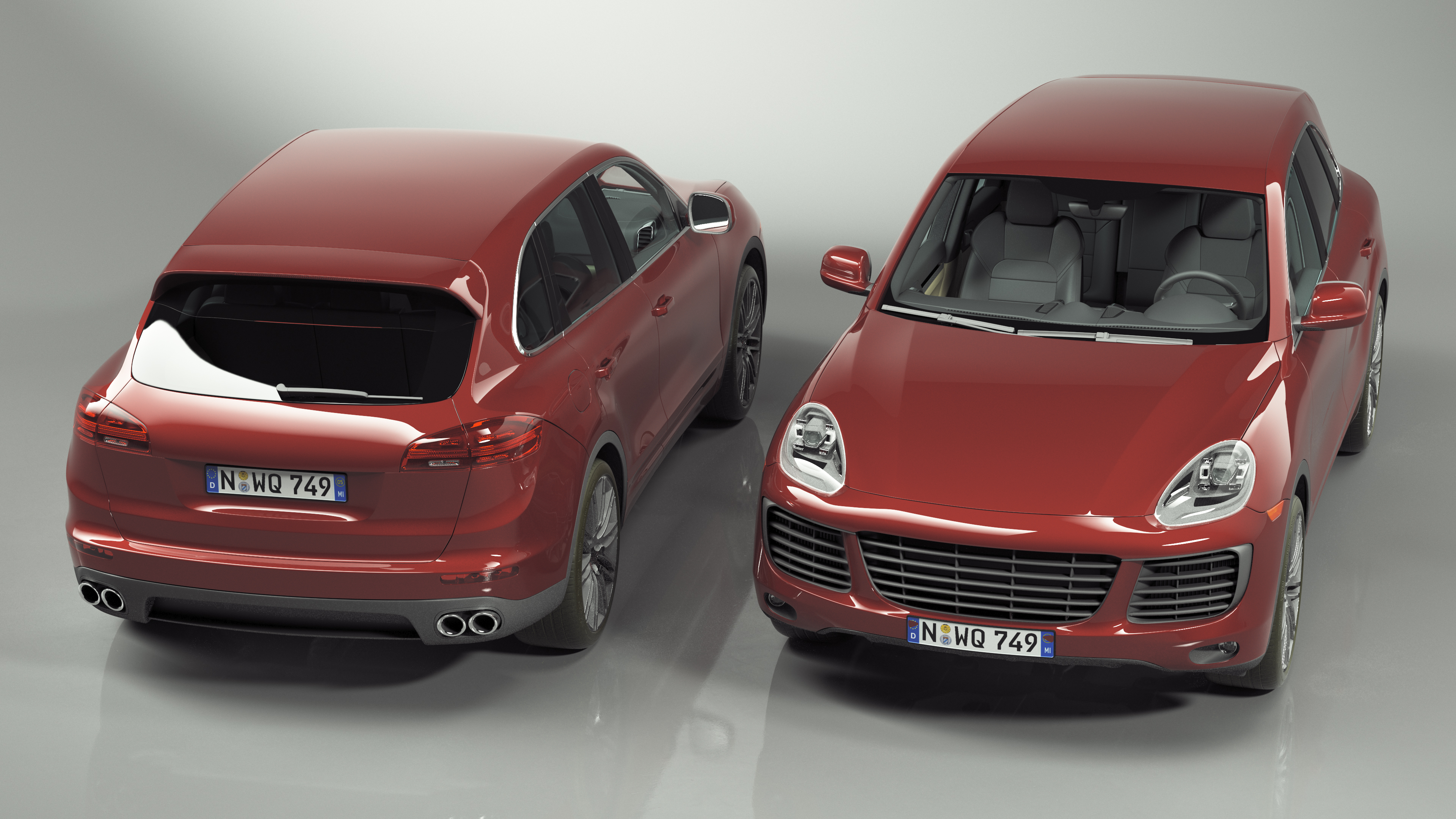 3D model Luxury Crossover SUV