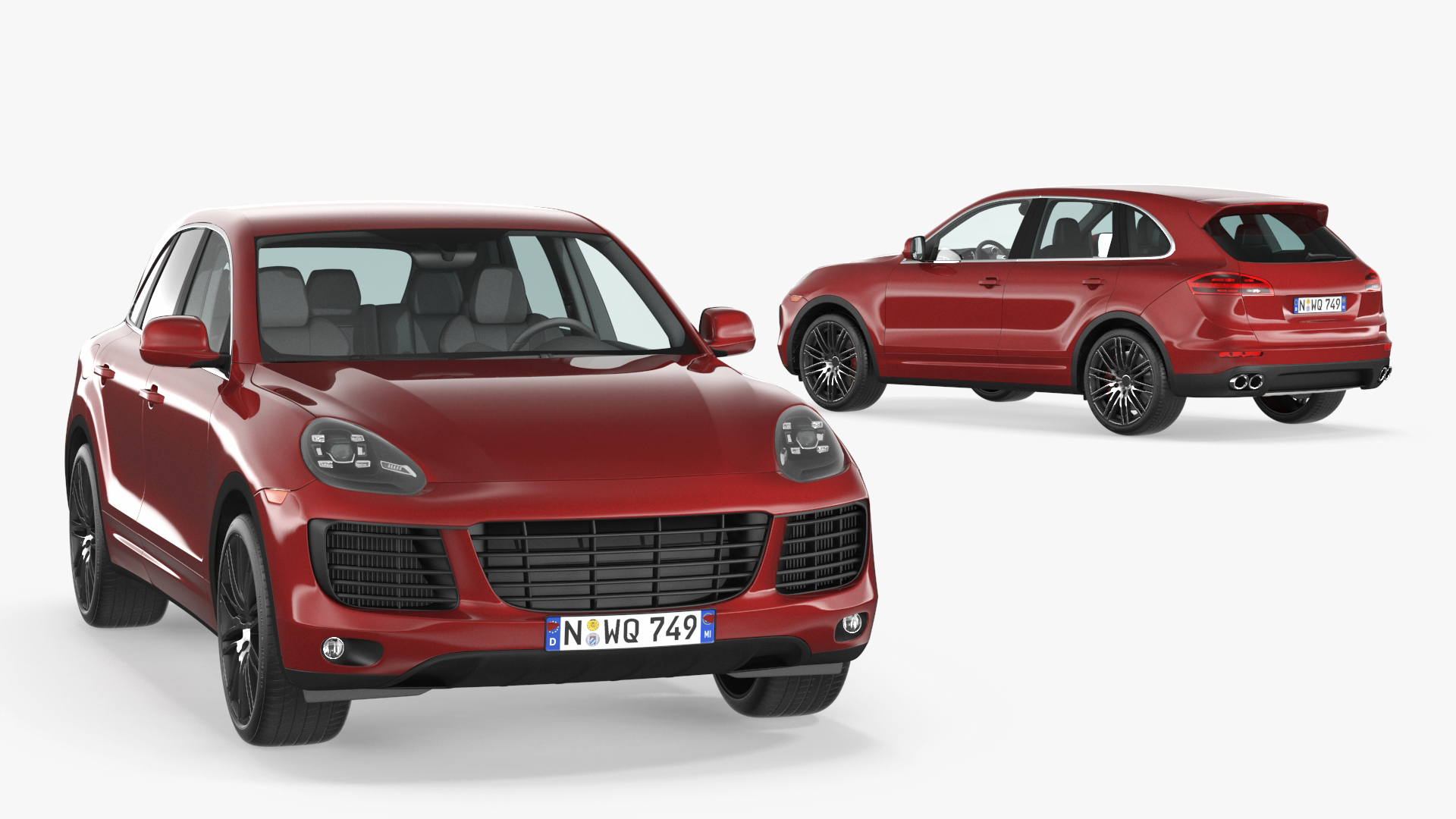 3D model Luxury Crossover SUV