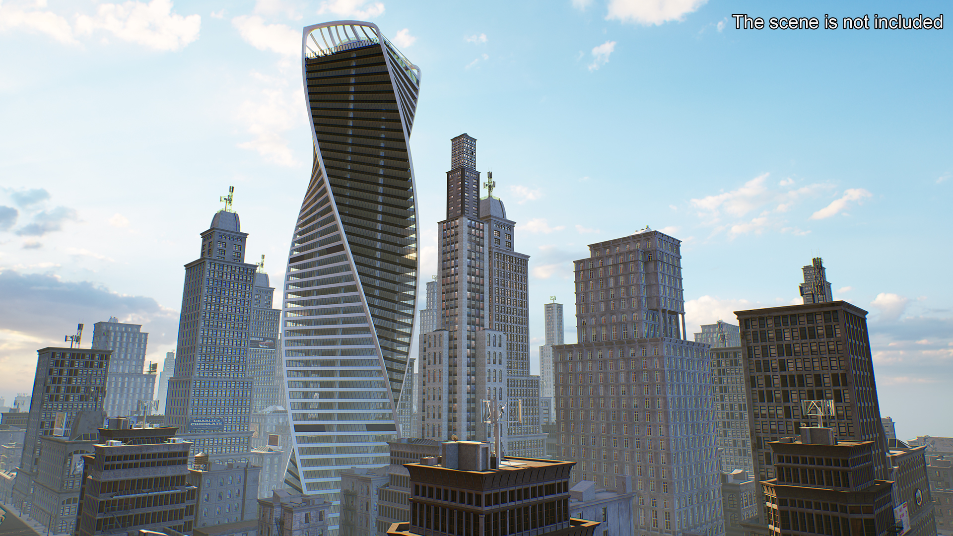 Moscow City Evolution Tower 3D