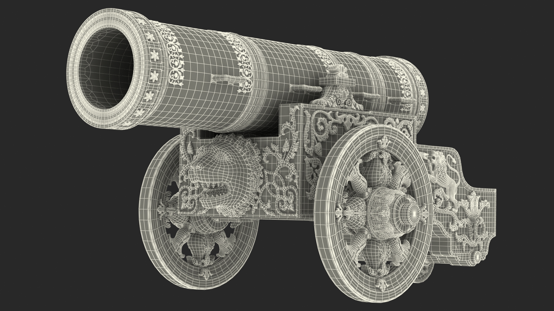 3D Tsar Cannon