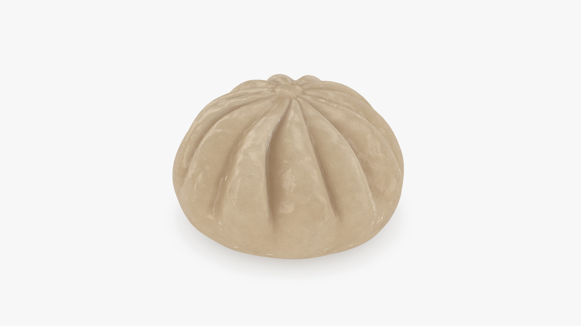 Asian Dumpling Cooked for 3D Print 3D model