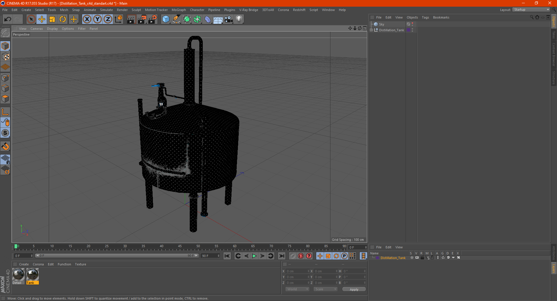 Distillation Tank 3D