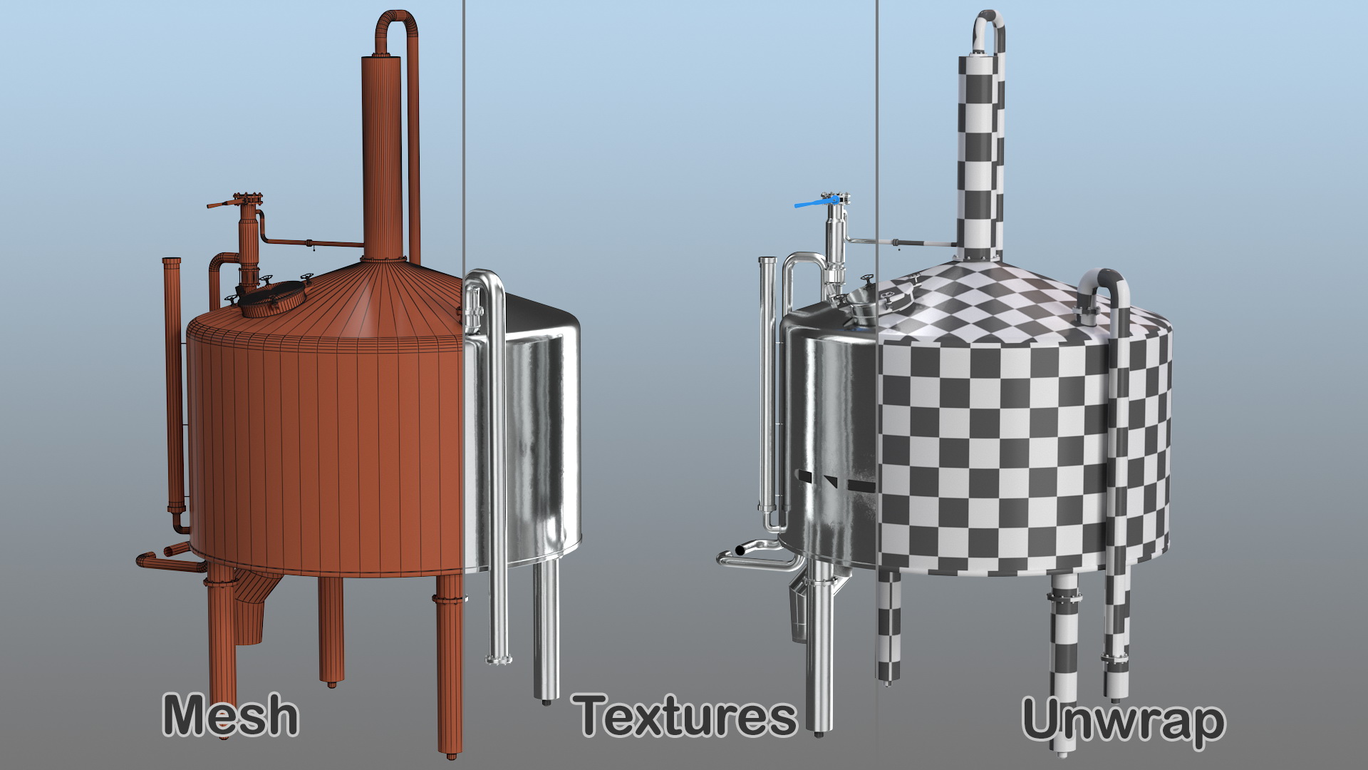 Distillation Tank 3D