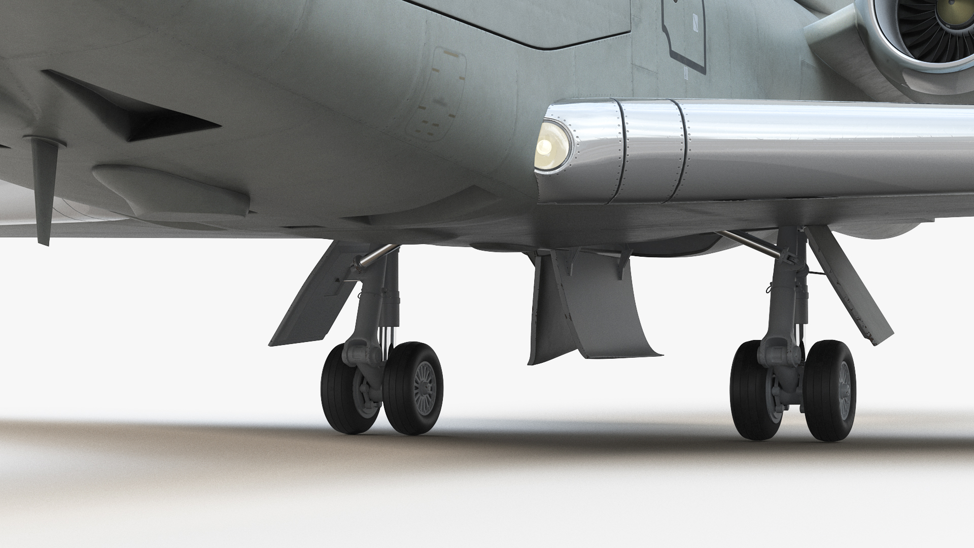 3D model CAEW G550 Green in Takeoff Position