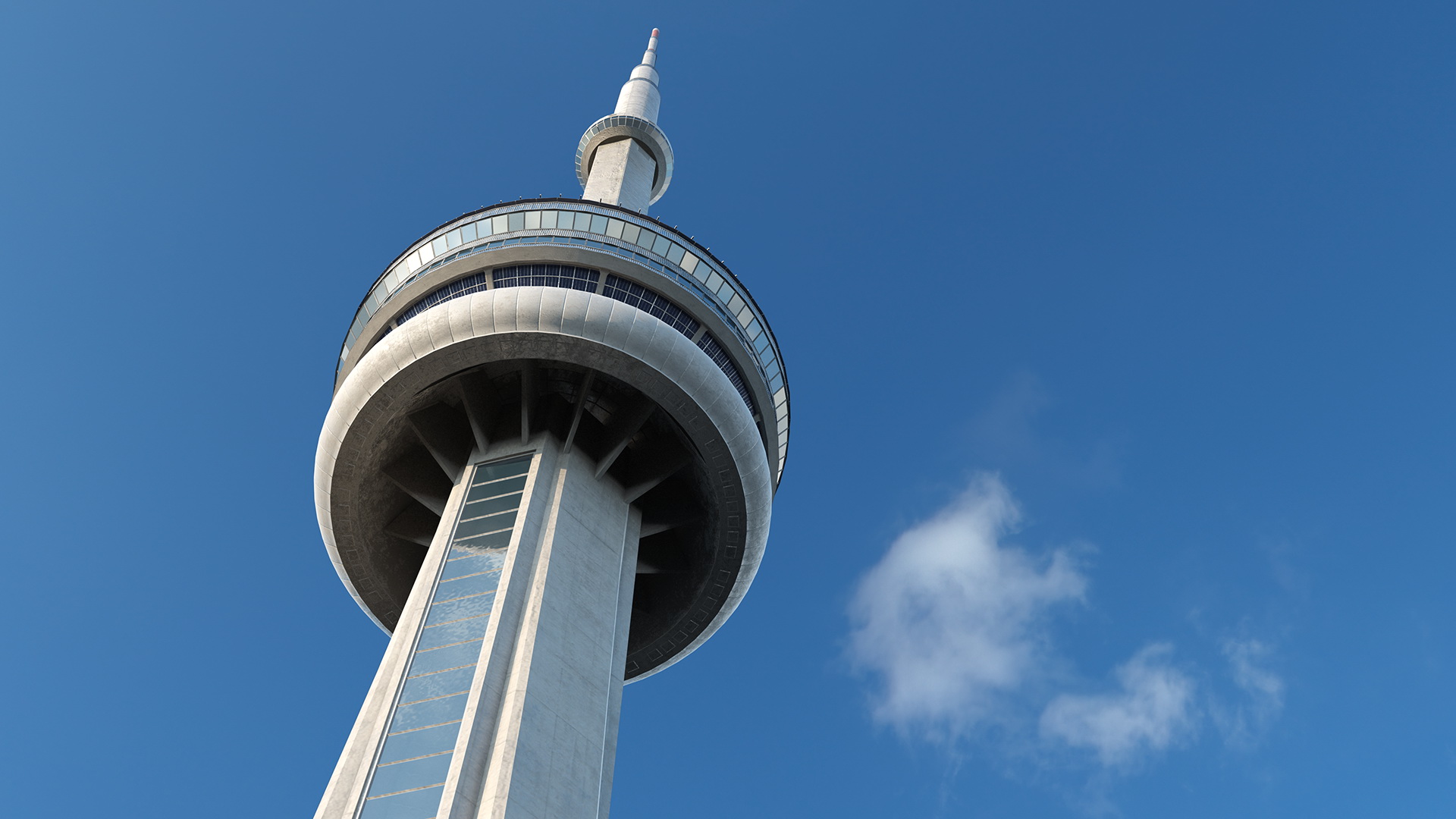 3D CN Tower Toronto