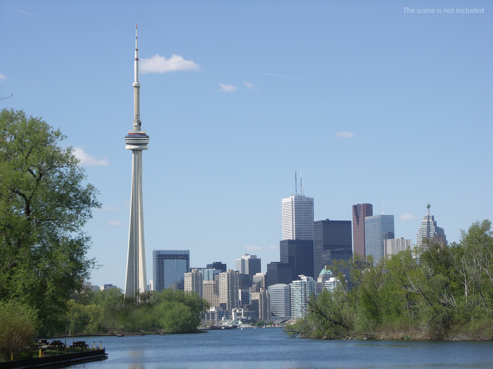 3D CN Tower Toronto