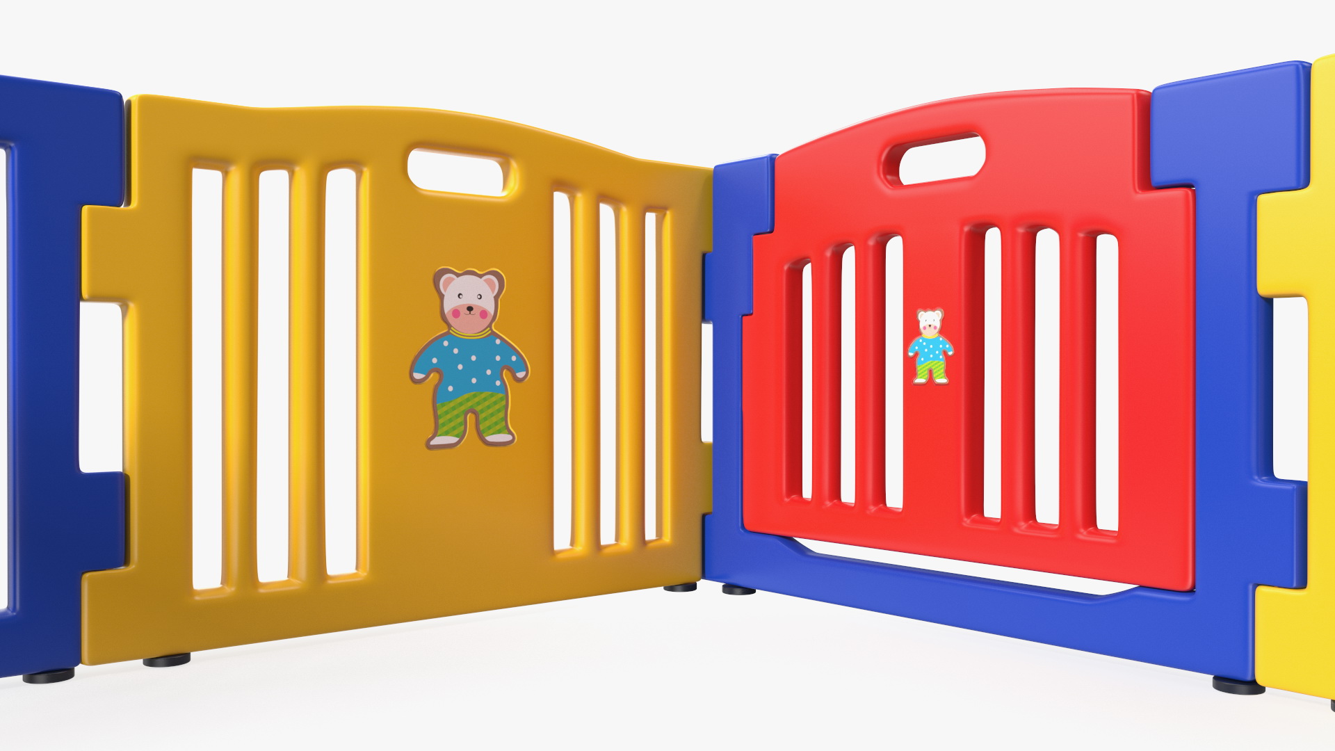 Baby Playpen Square 3D model